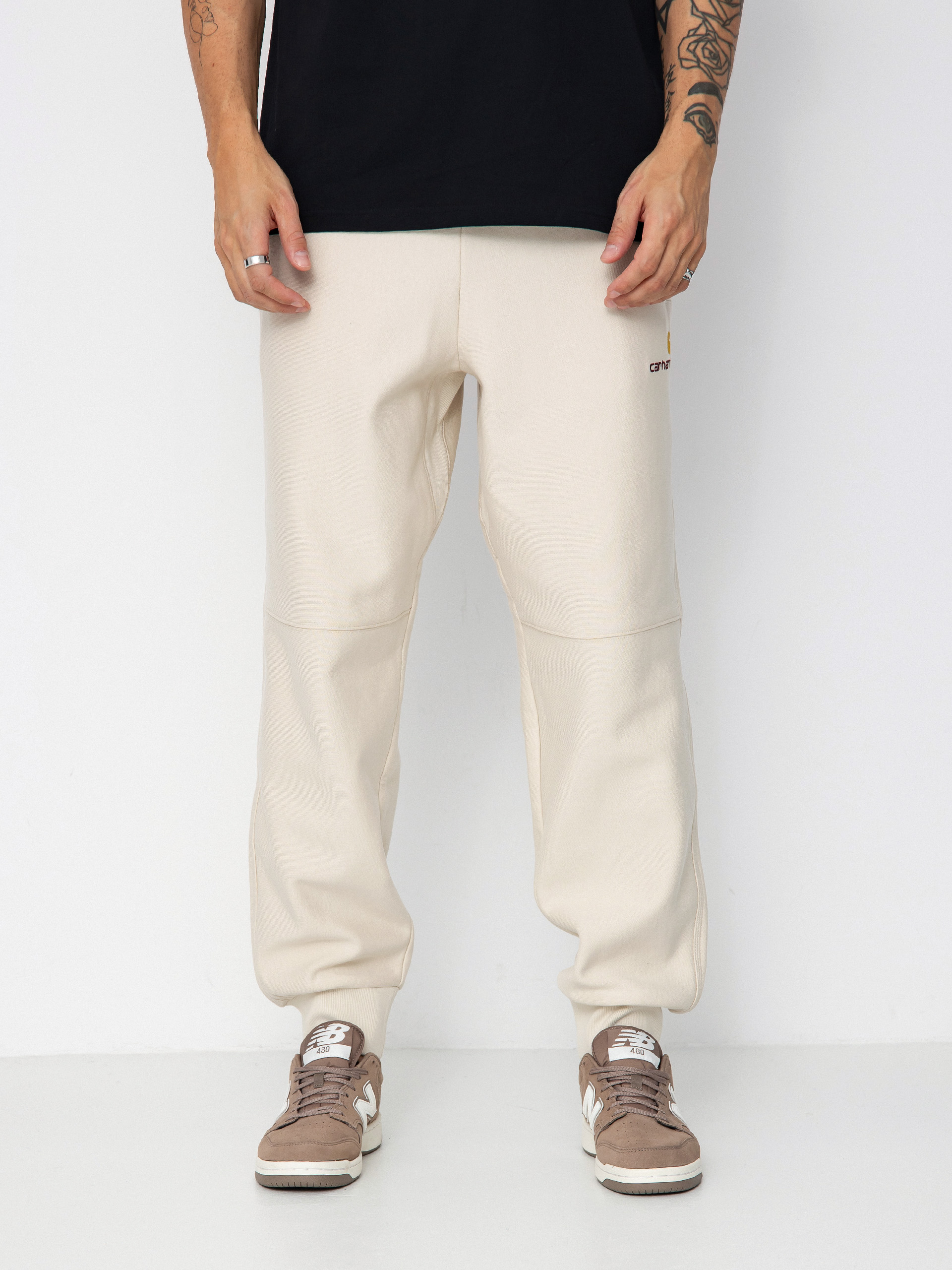 Carhartt WIP American Script Jogging Hose (moonbeam)