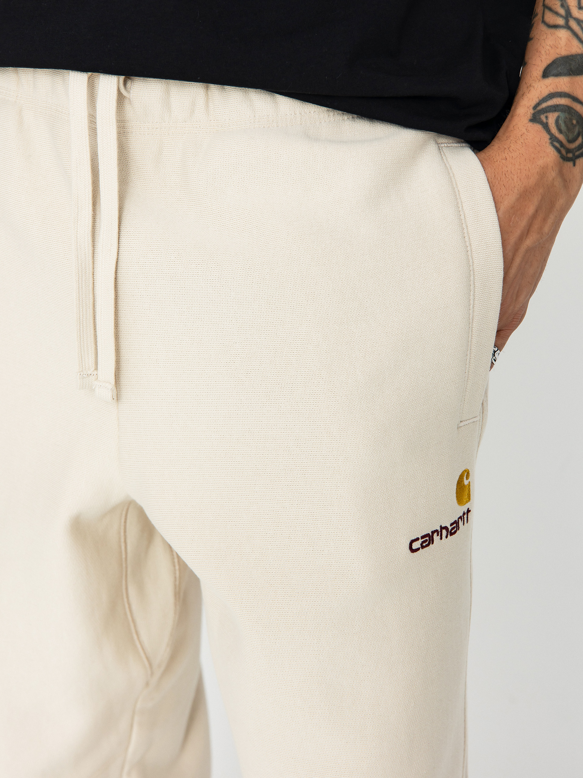 Carhartt WIP American Script Jogging Hose (moonbeam)
