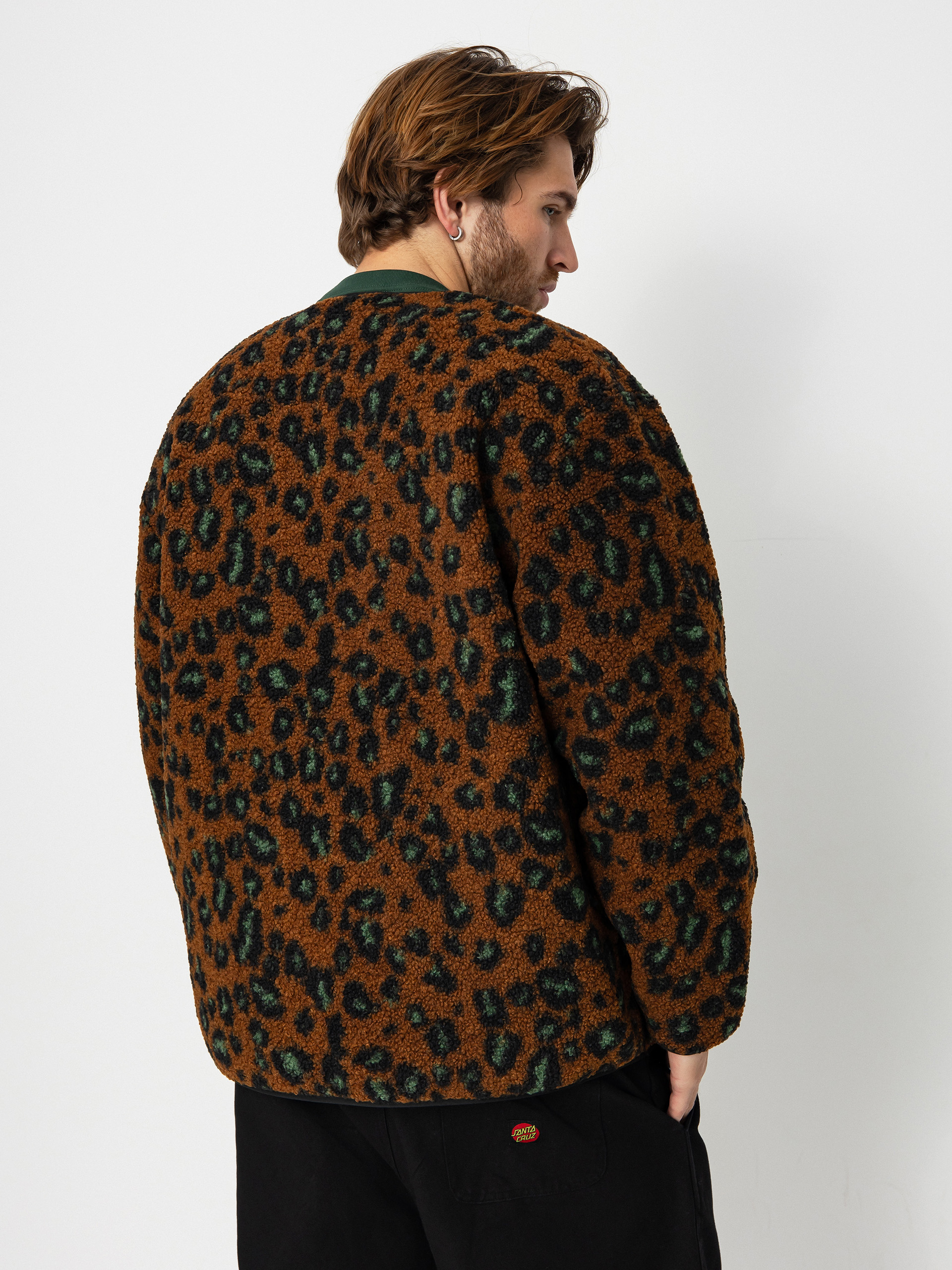 Carhartt WIP Jacke Devin Liner (camo leo jacquard/tamarind/black)