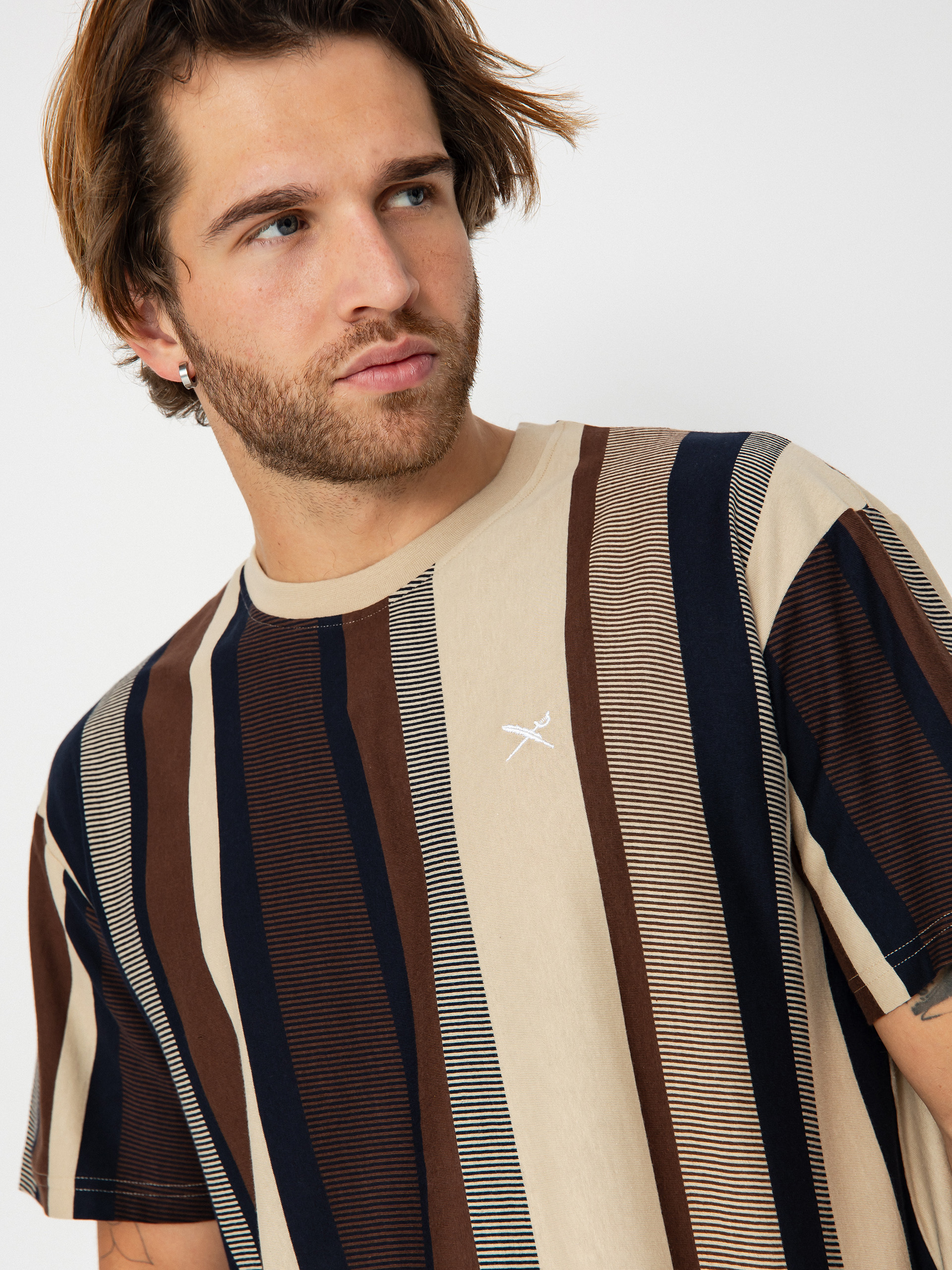 Iriedaily Lukas T-Shirt (navy brown)