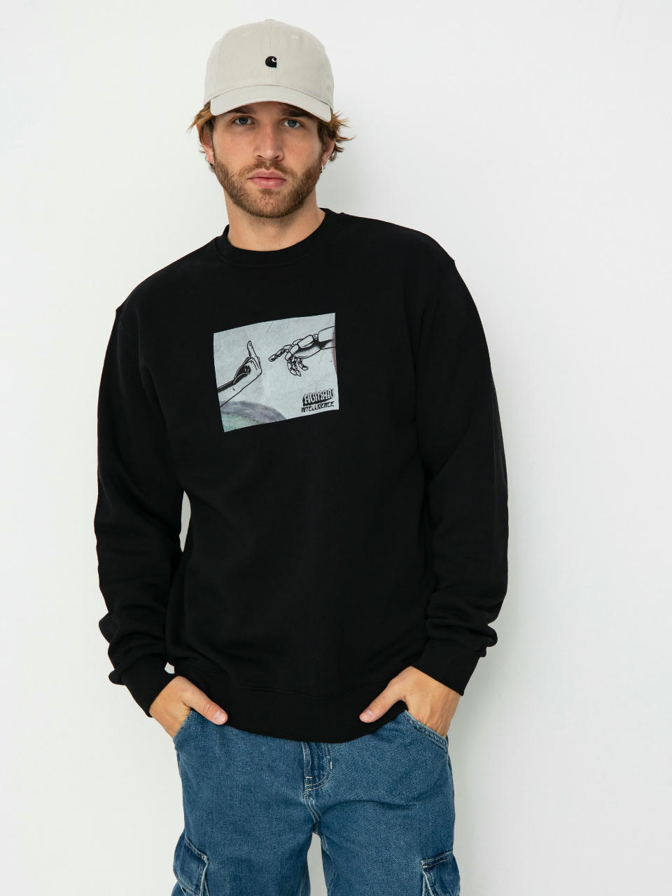 Iriedaily H.I. Crewneck Sweatshirt (black)