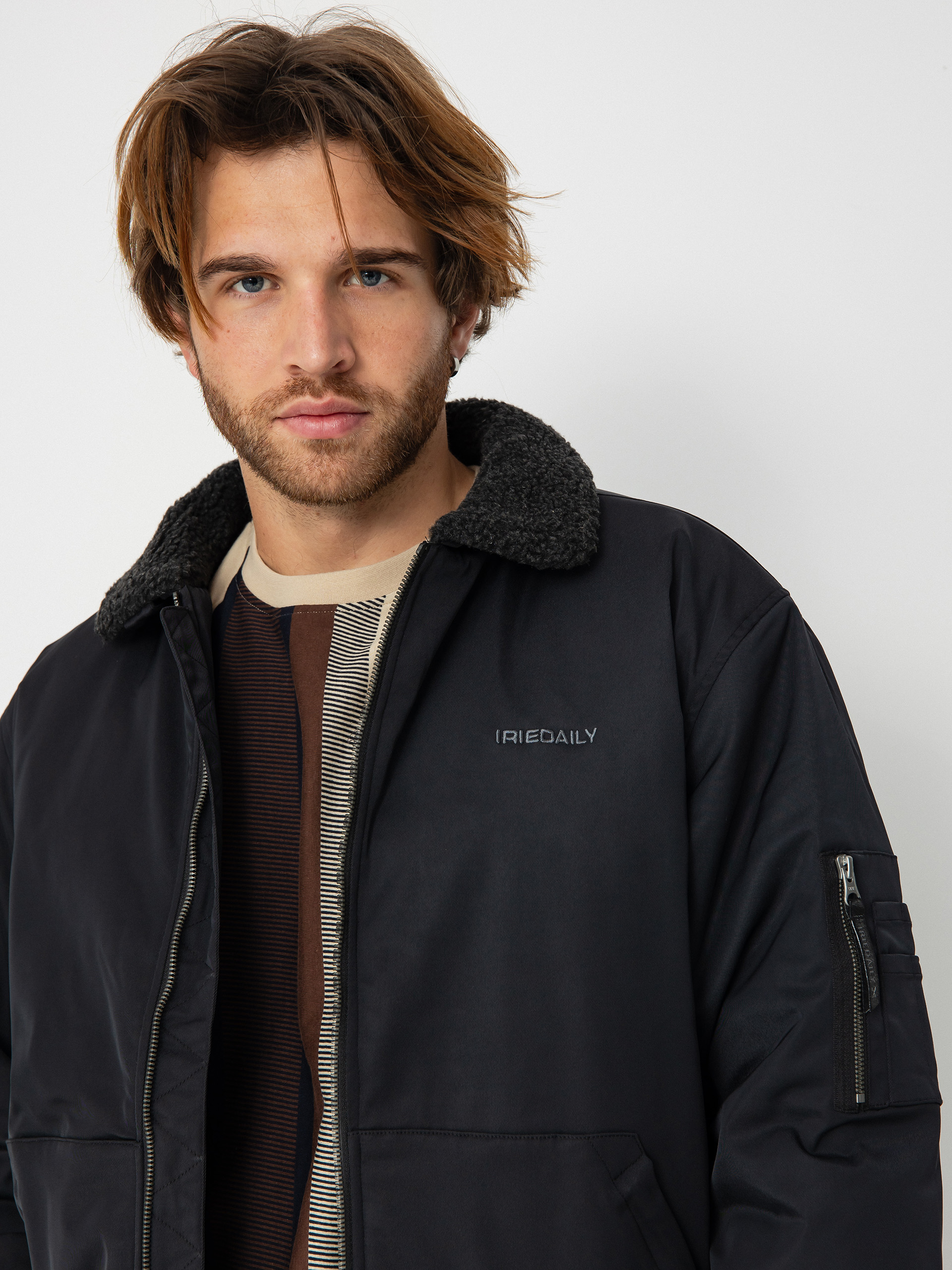 Iriedaily U Rope Pilot Jacket (black)