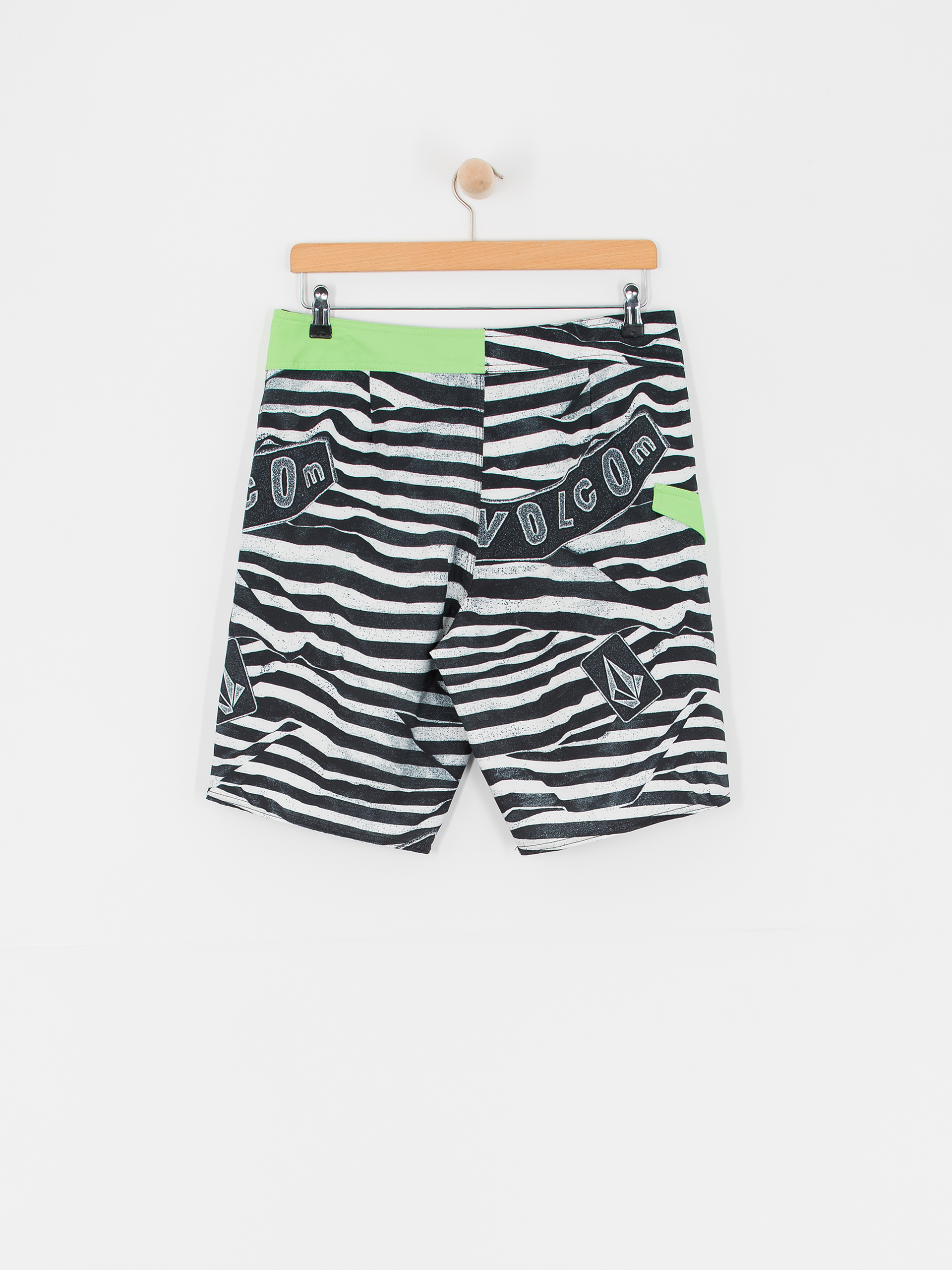 Volcom Lido Print Mod 20 Boardshorts (electric green)