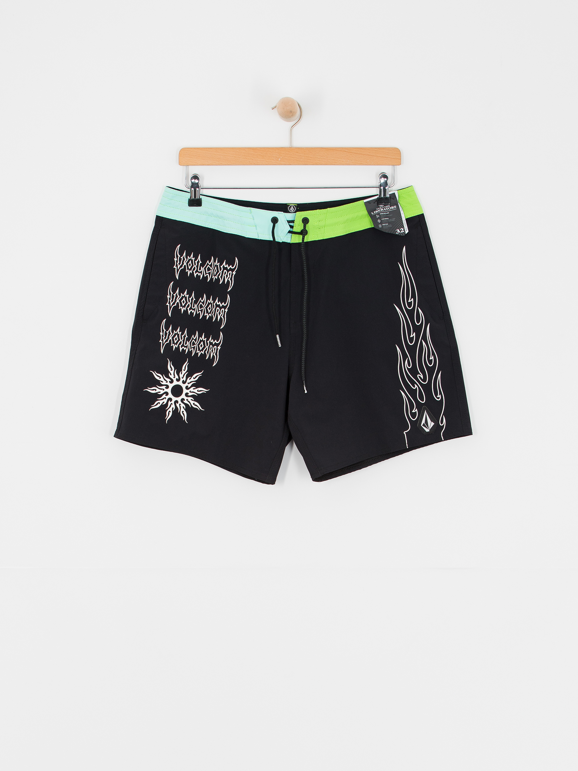 Volcom About Time Liberators 17 Boardshorts (black)