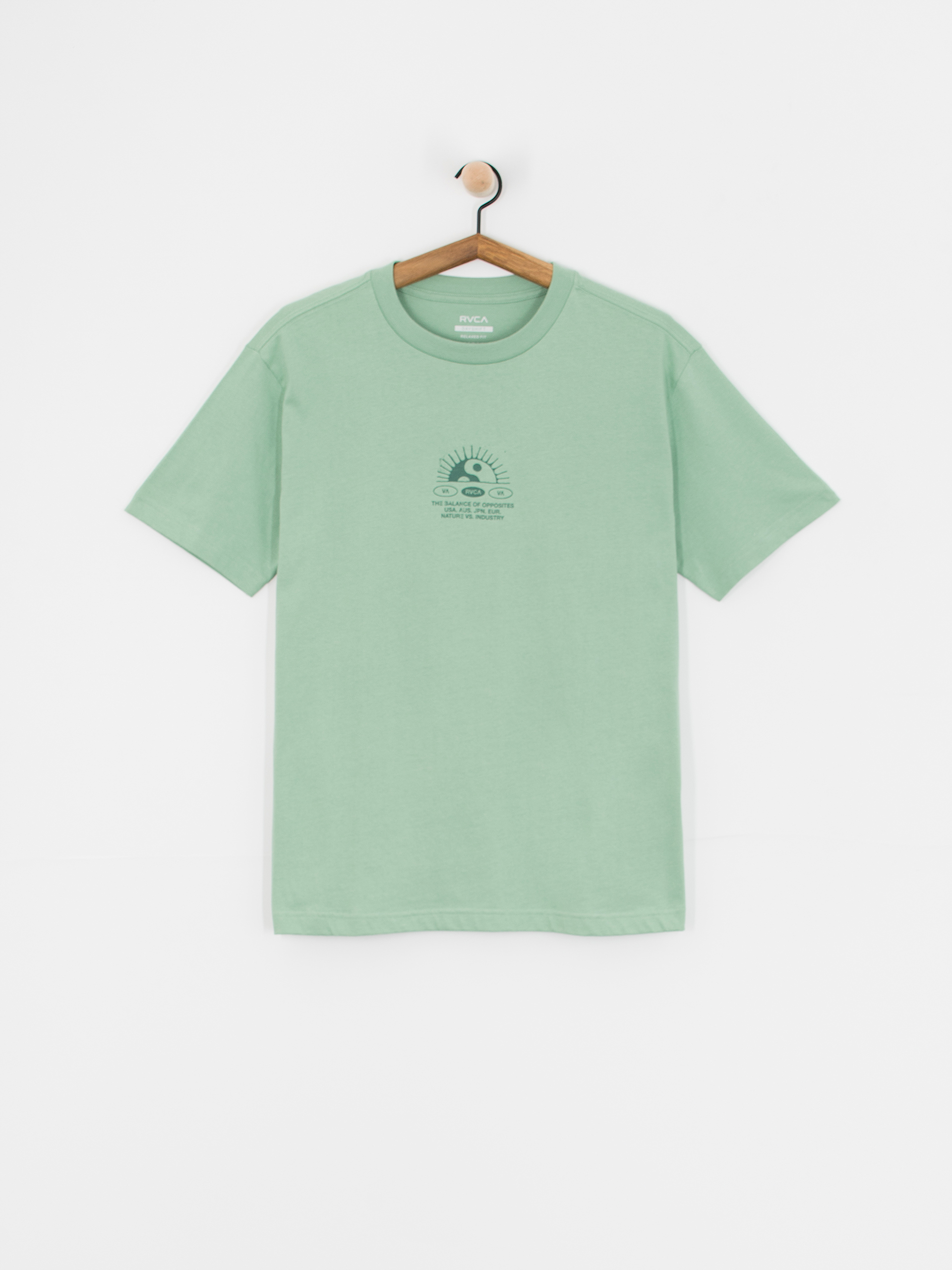 RVCA Balance Rise T-shirt (green haze)