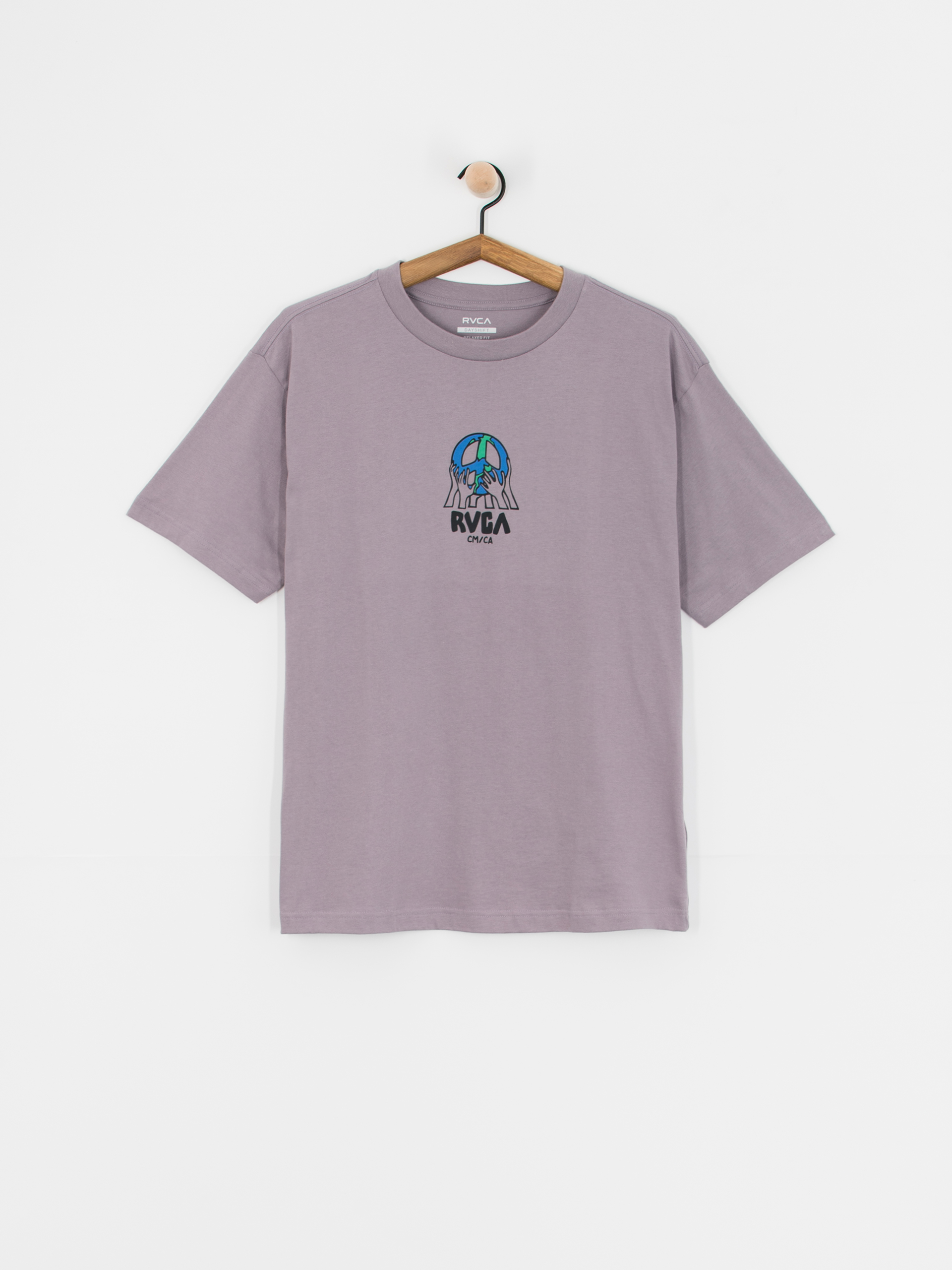 RVCA Earth Corp T-shirt (gray ridge)