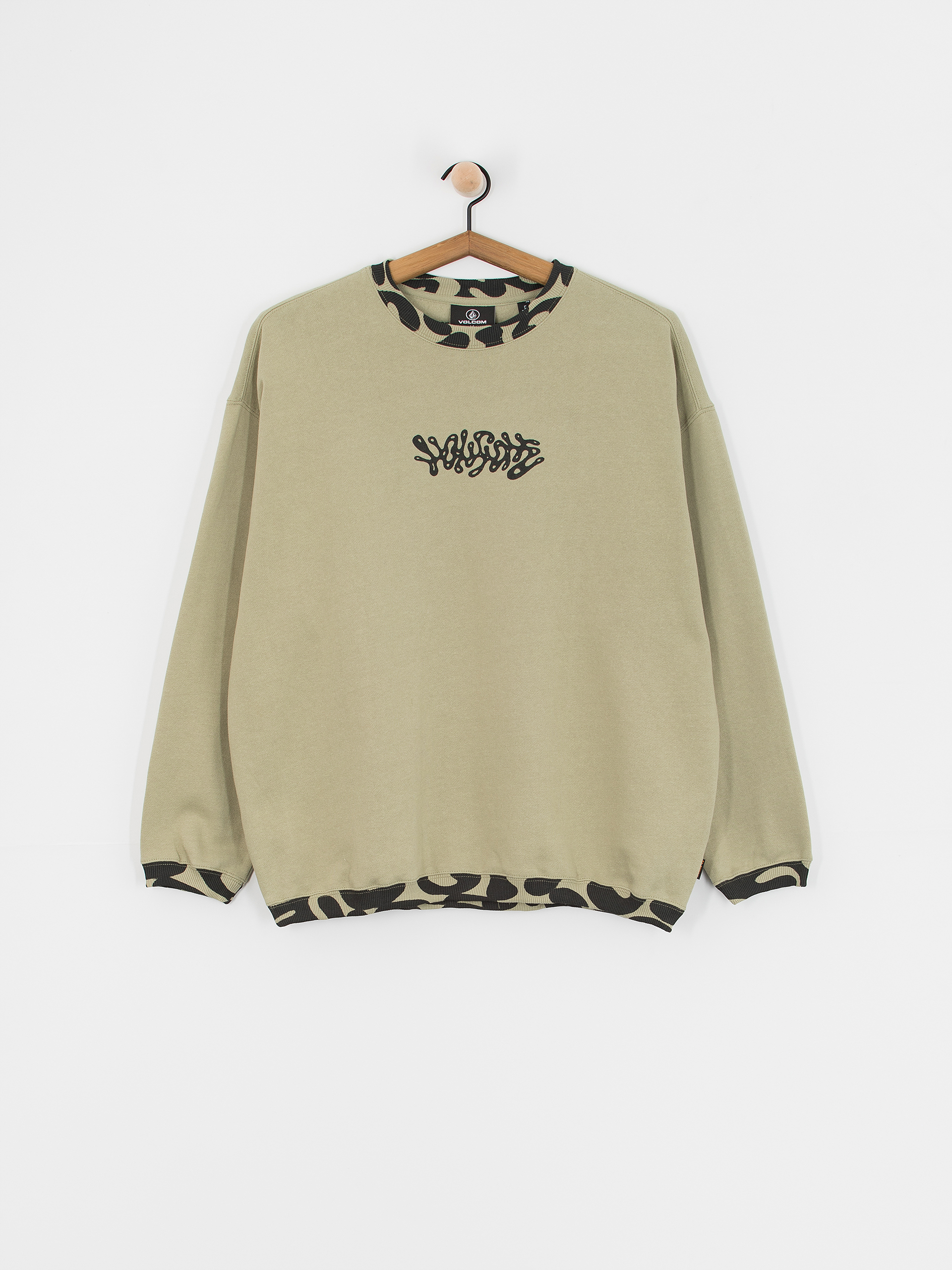 Volcom Fa Zephyr Crew Sweatshirt (green tea)