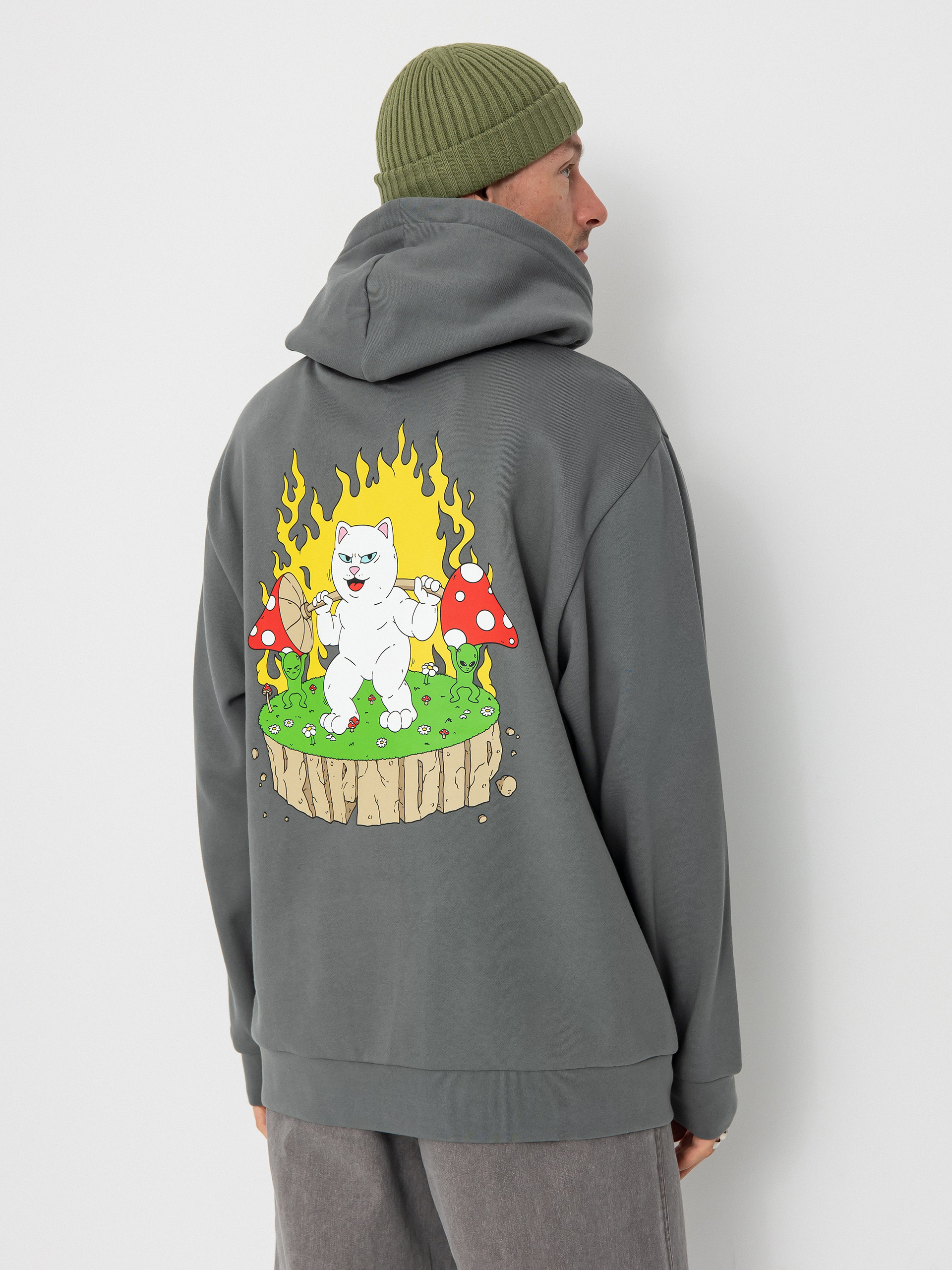 RipNDip Bulking HD Hoodie (charcoal)