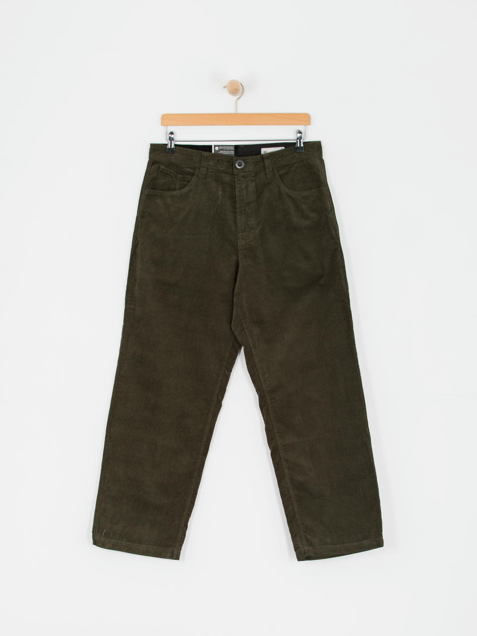 Volcom Frickin Loose Tapered Cord Pants (squadron green)