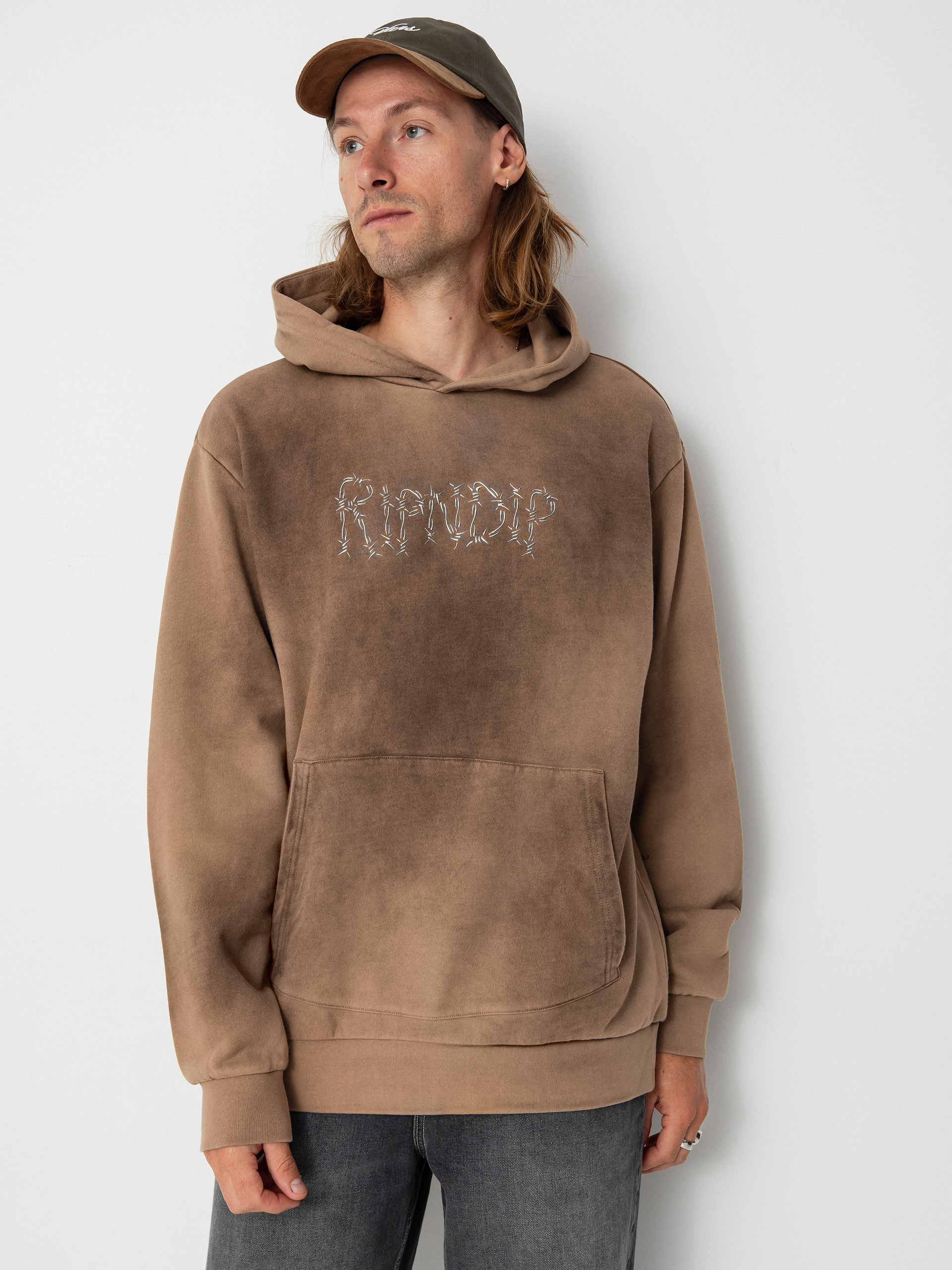 RipNDip Hoodie Keep Out HD (almond)