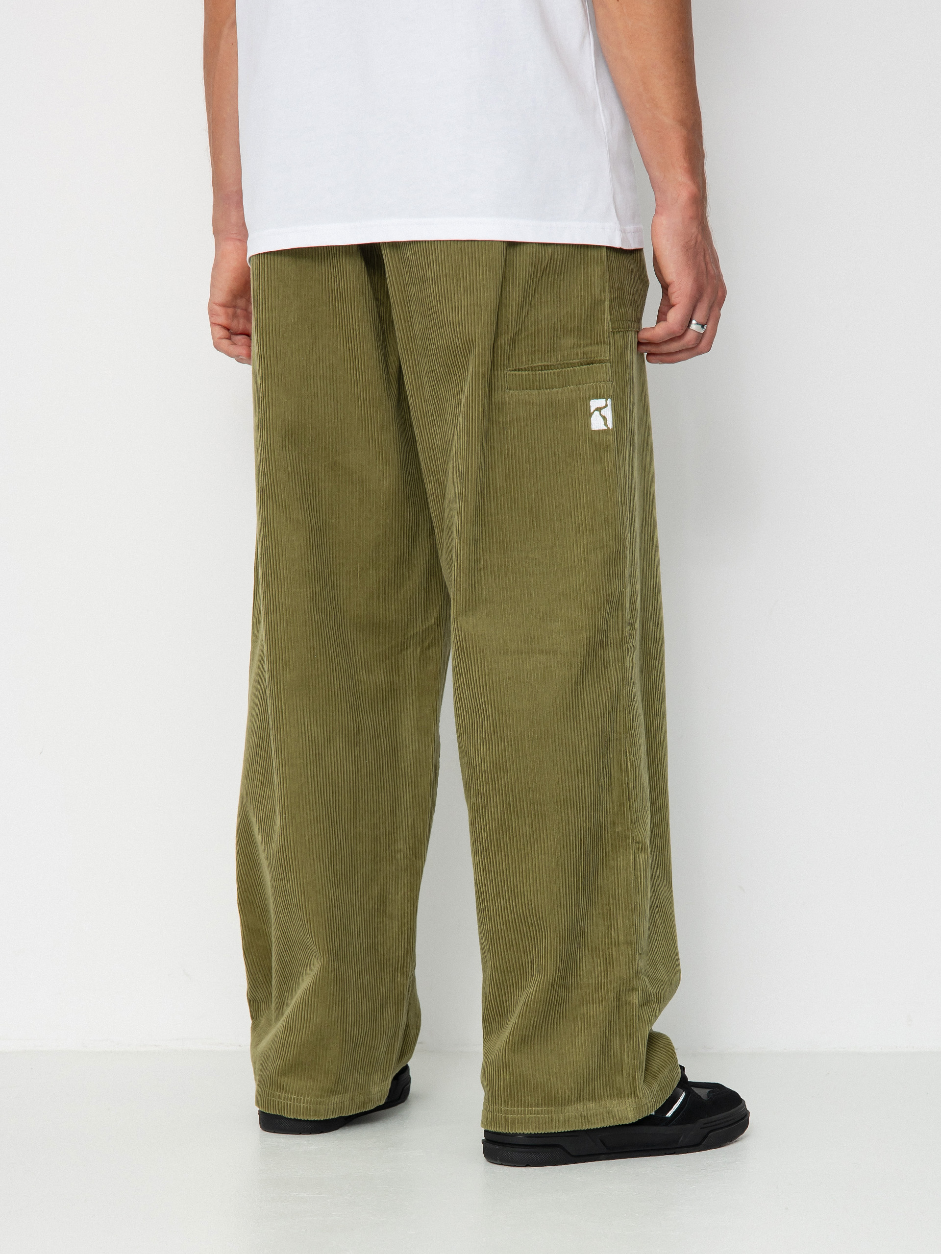 Poetic Collective Painter Hose (olive corduroy)