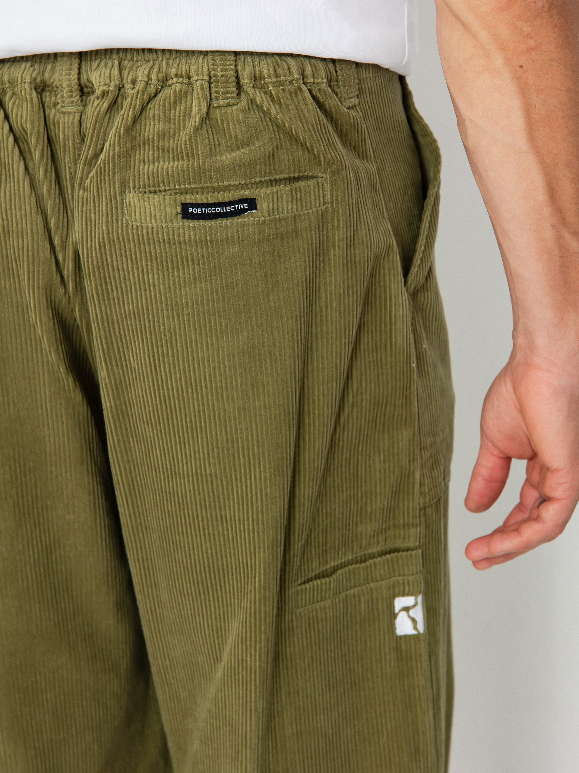 Poetic Collective Painter Hose (olive corduroy)