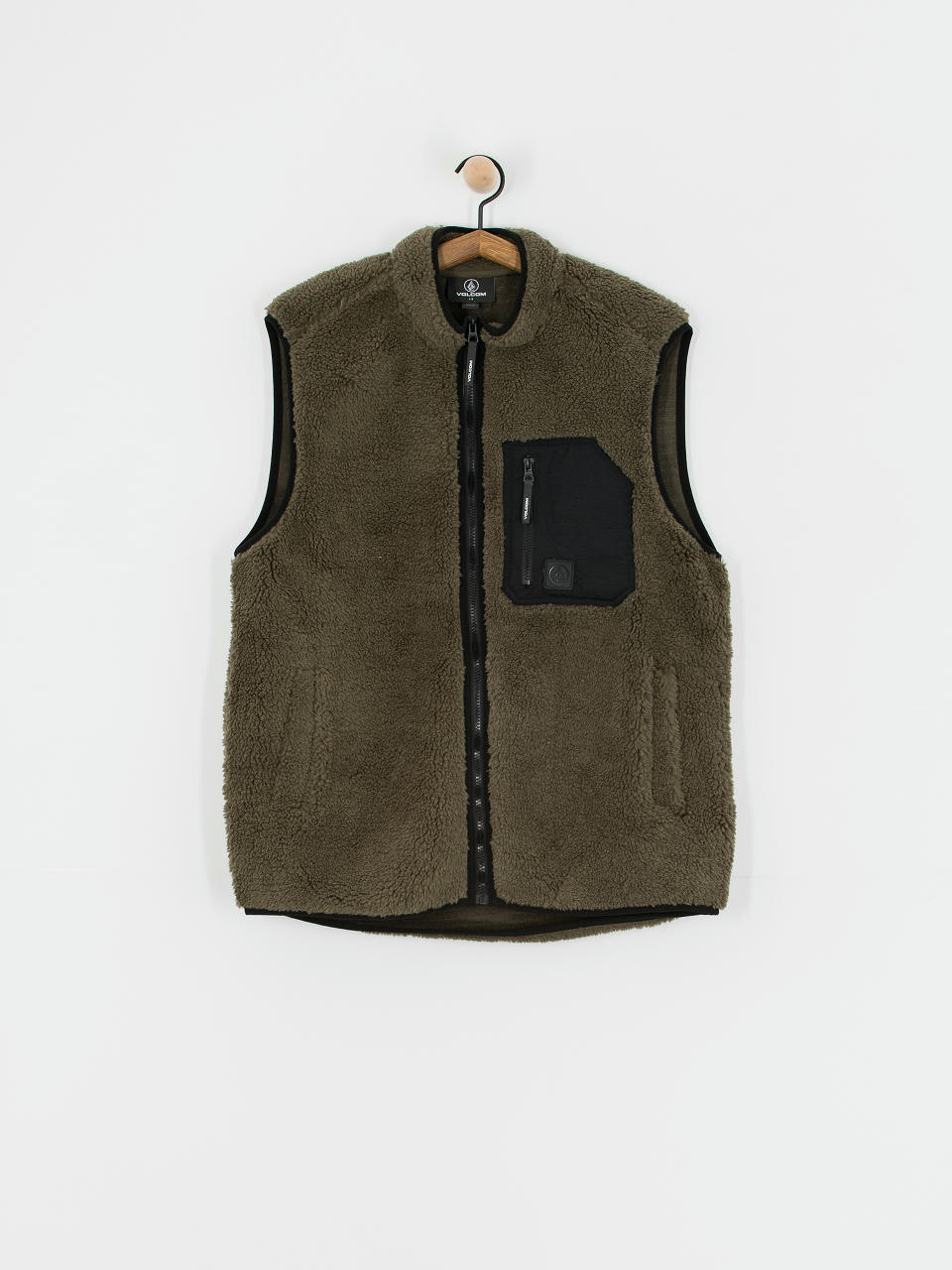 Volcom Muzzer Fuzzar Vest Vest (wintermoss)