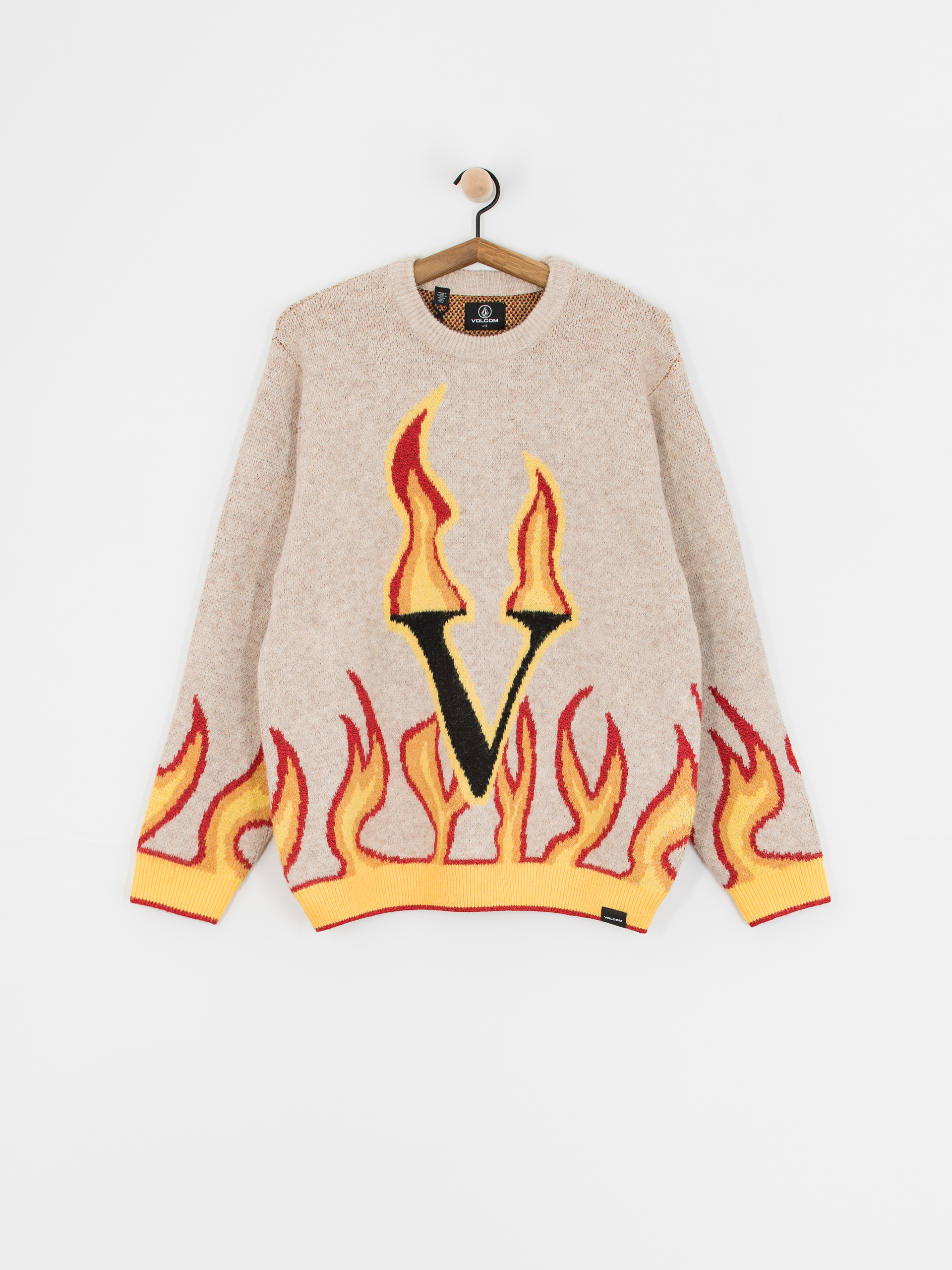 Volcom Fergadelic Sweater (dirty white)