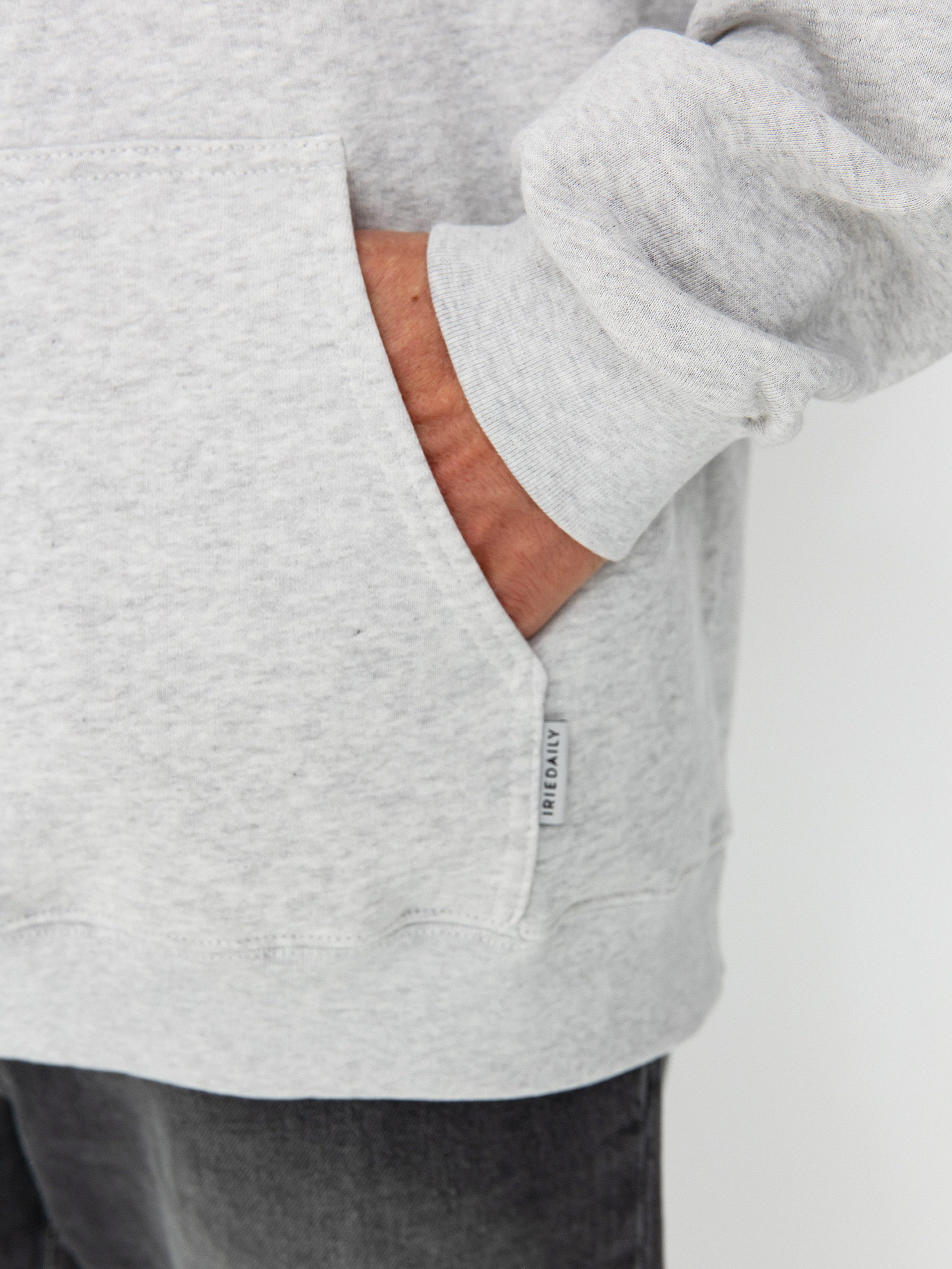 Iriedaily Mini Flag 2 HD Hoodie (ash heather)