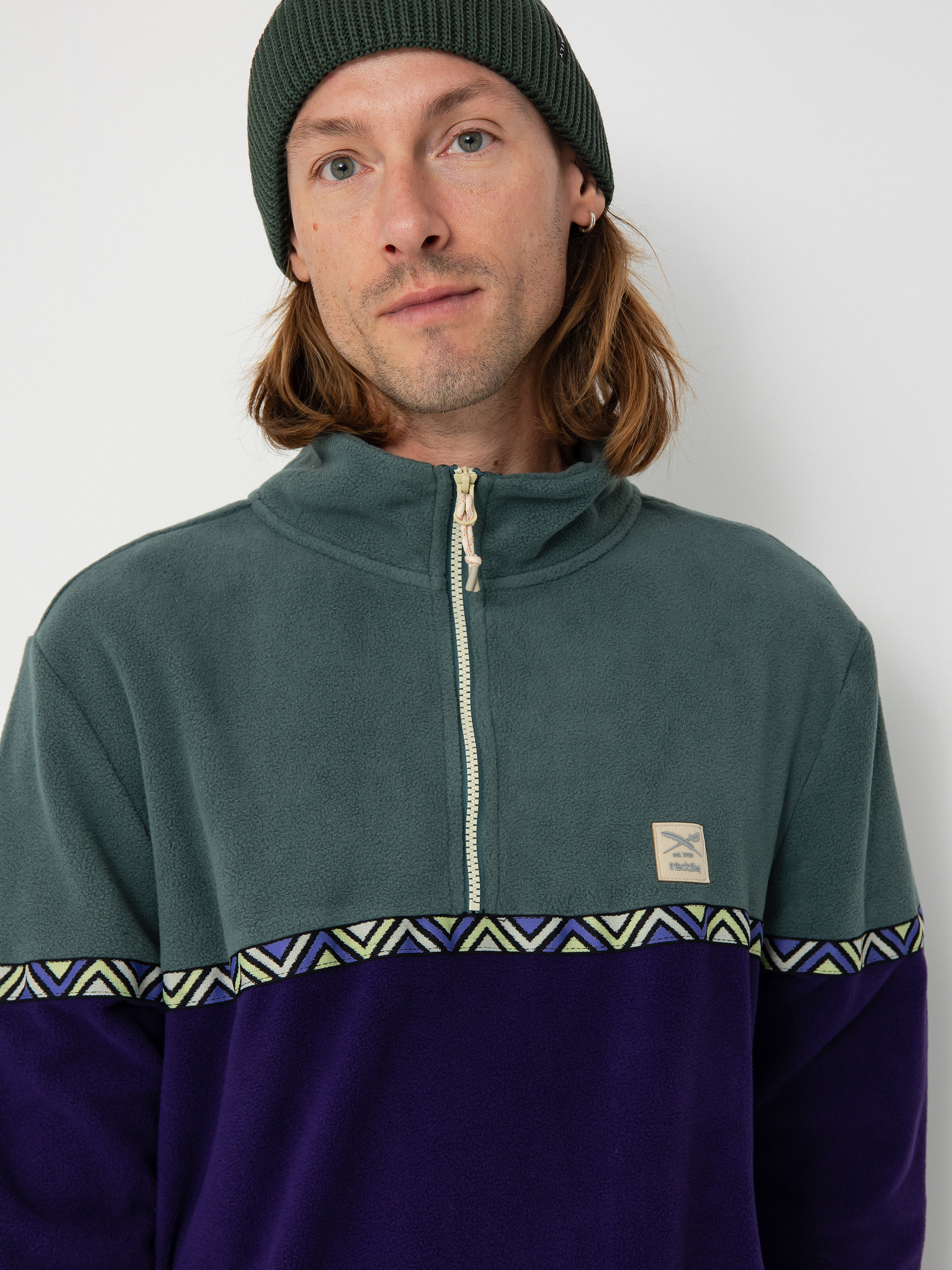 Mens Iriedaily Fleece  Monte Noe (cool jungle)