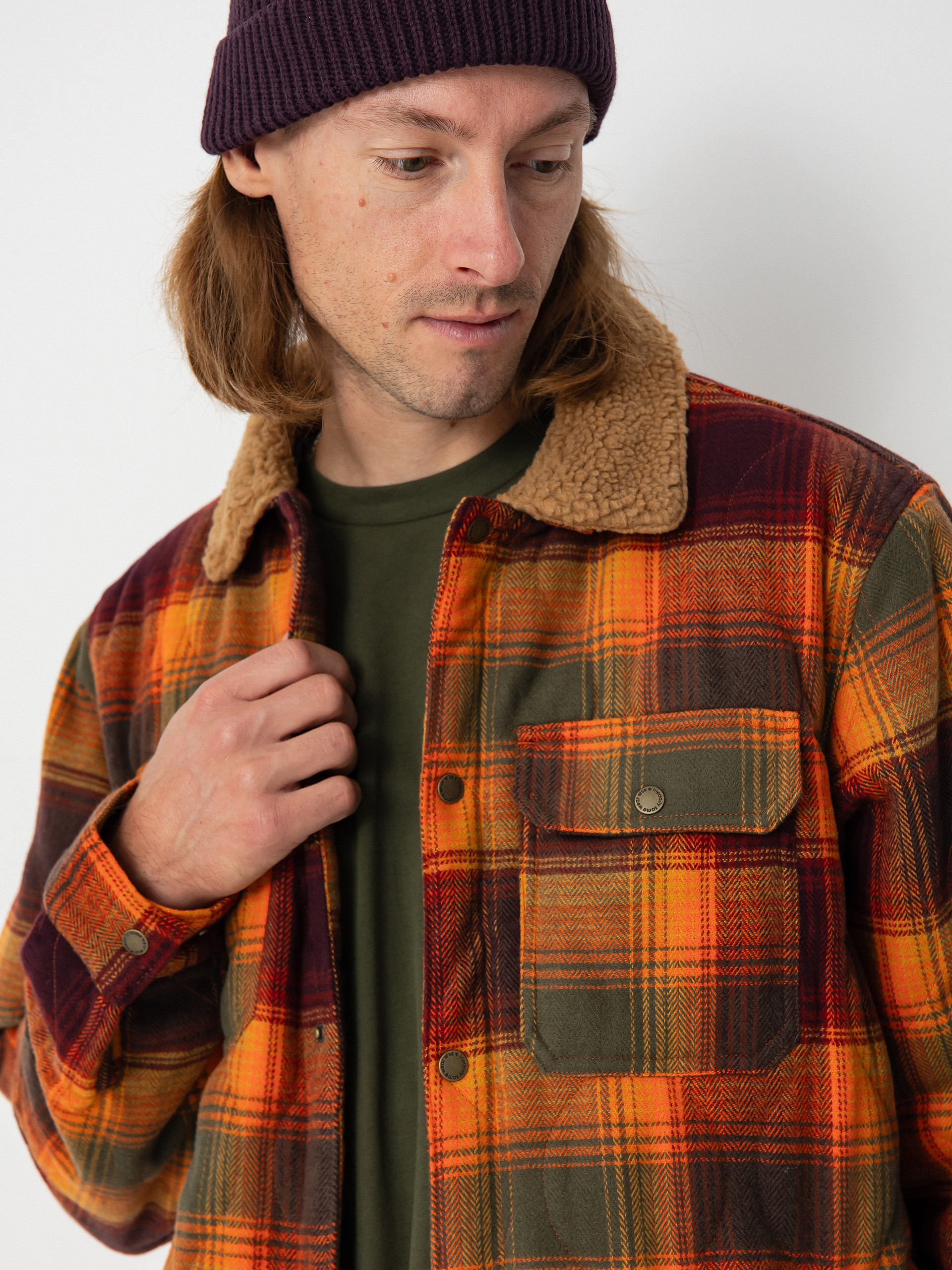 Iriedaily Young Fella Jacke (orange green)