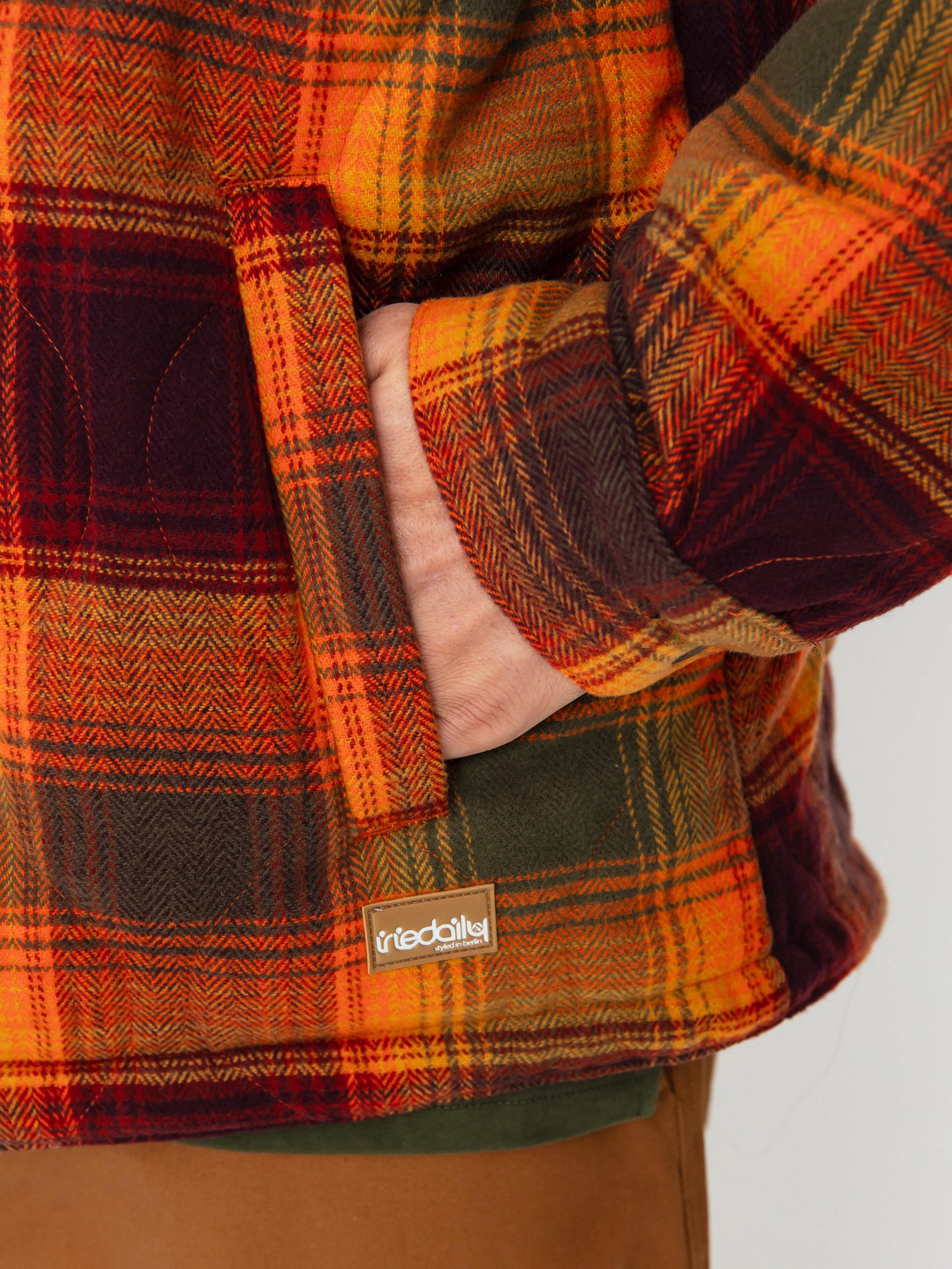 Iriedaily Young Fella Jacke (orange green)