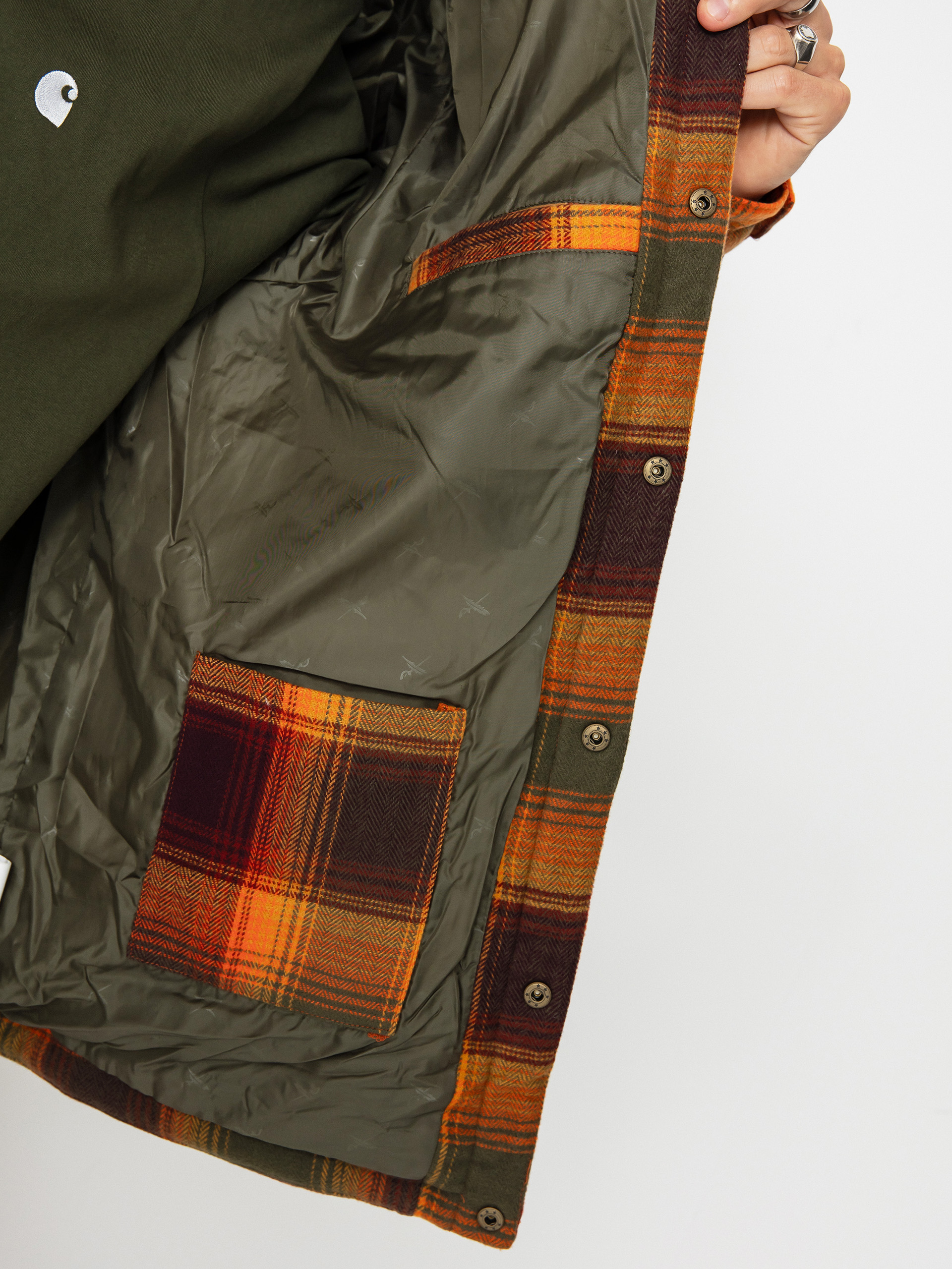 Iriedaily Young Fella Jacke (orange green)