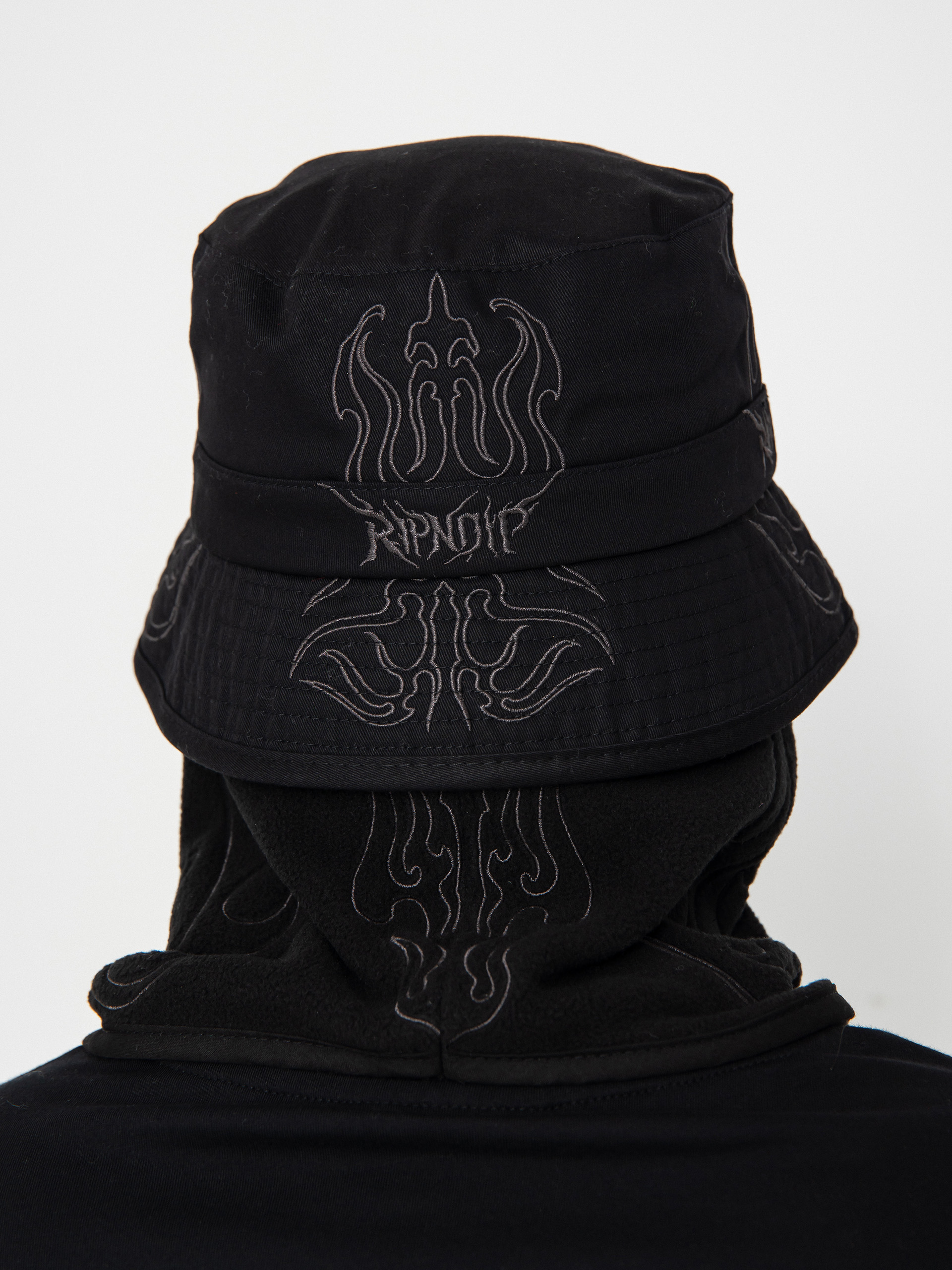 RipNDip Hat Volt Face Mask Bucket Hat - black (black)