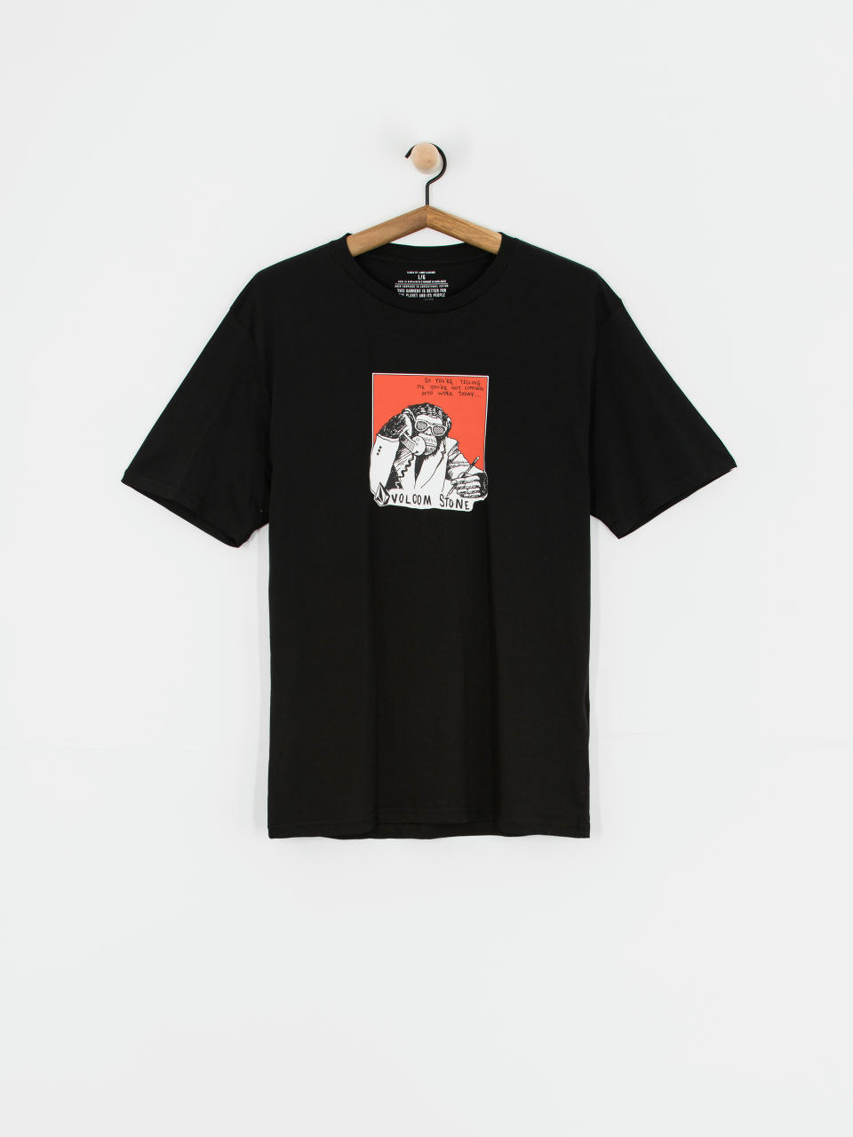 Volcom T-Shirt Chimp Bsc (black)