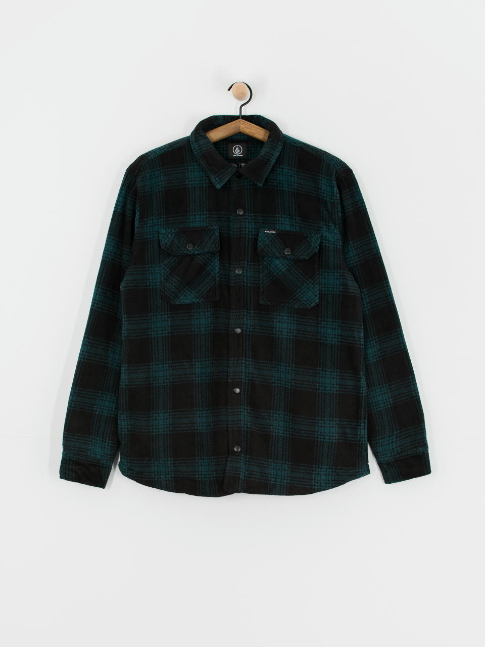 Volcom Shirt Bowered Fleece Ls (evergreen)