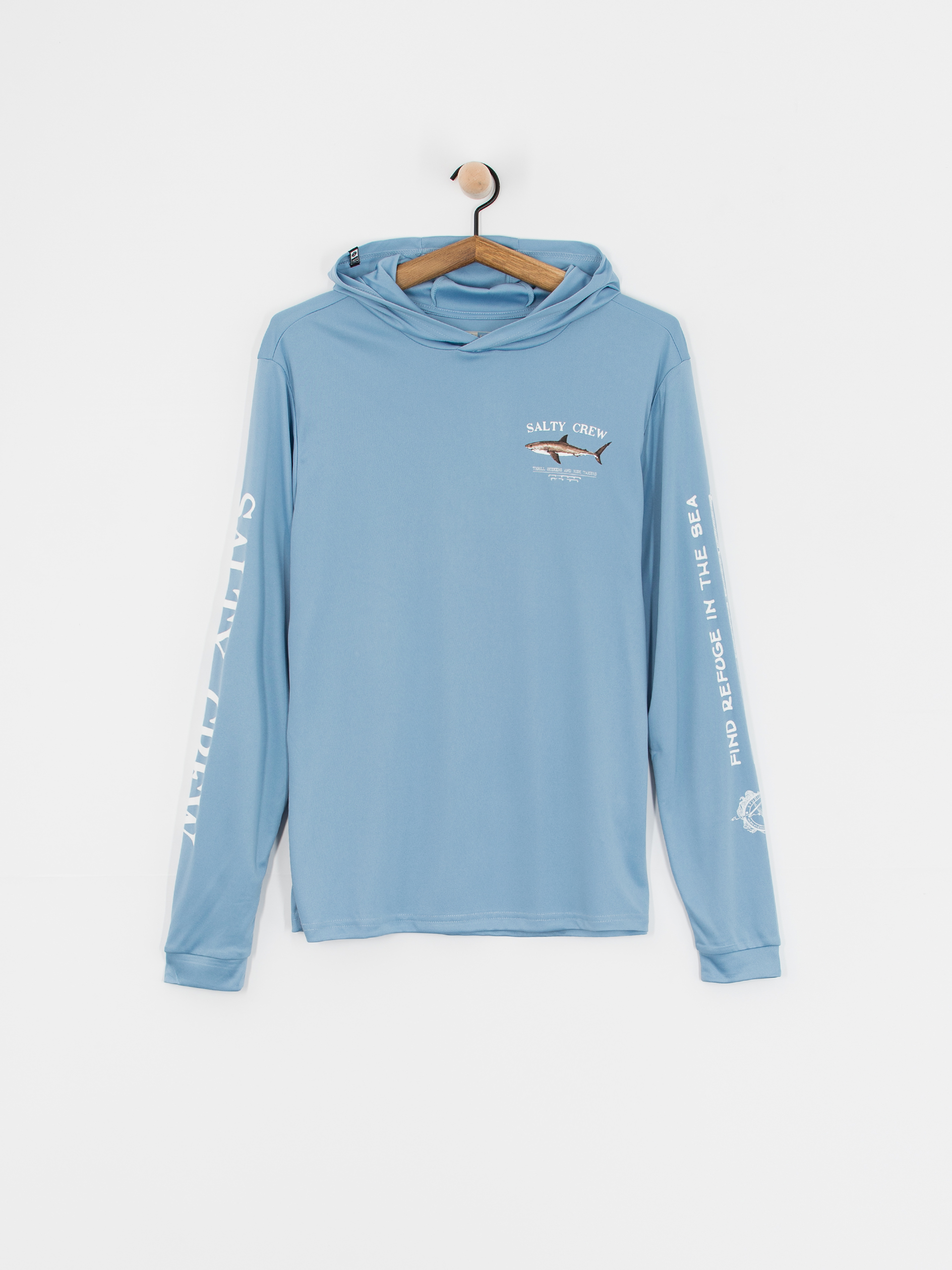 Salty Crew Bruce Sunshirt HD Hoodie (marine blue)