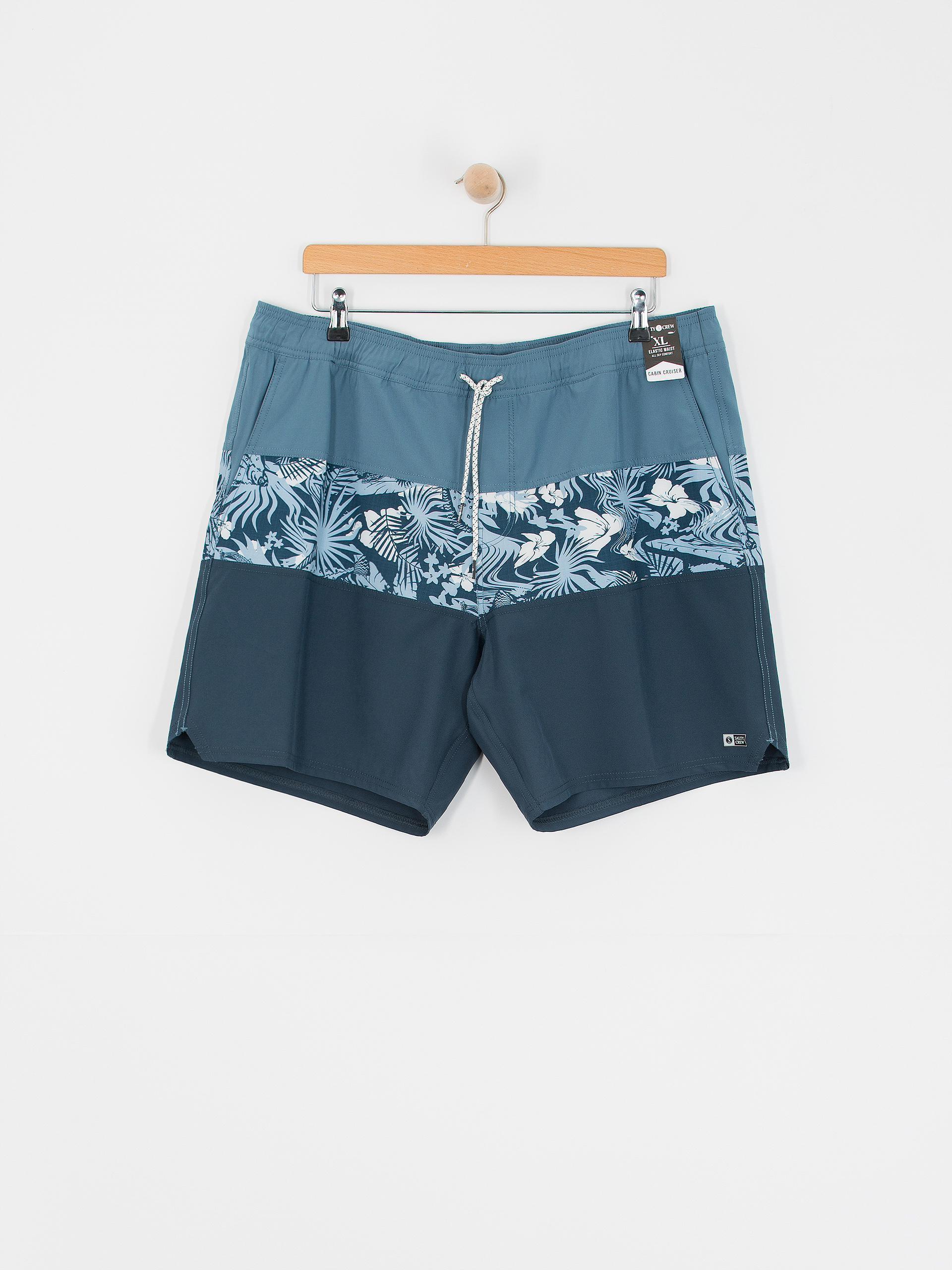 Salty Crew Beacons 2 Elastic Boardshorts (slate)