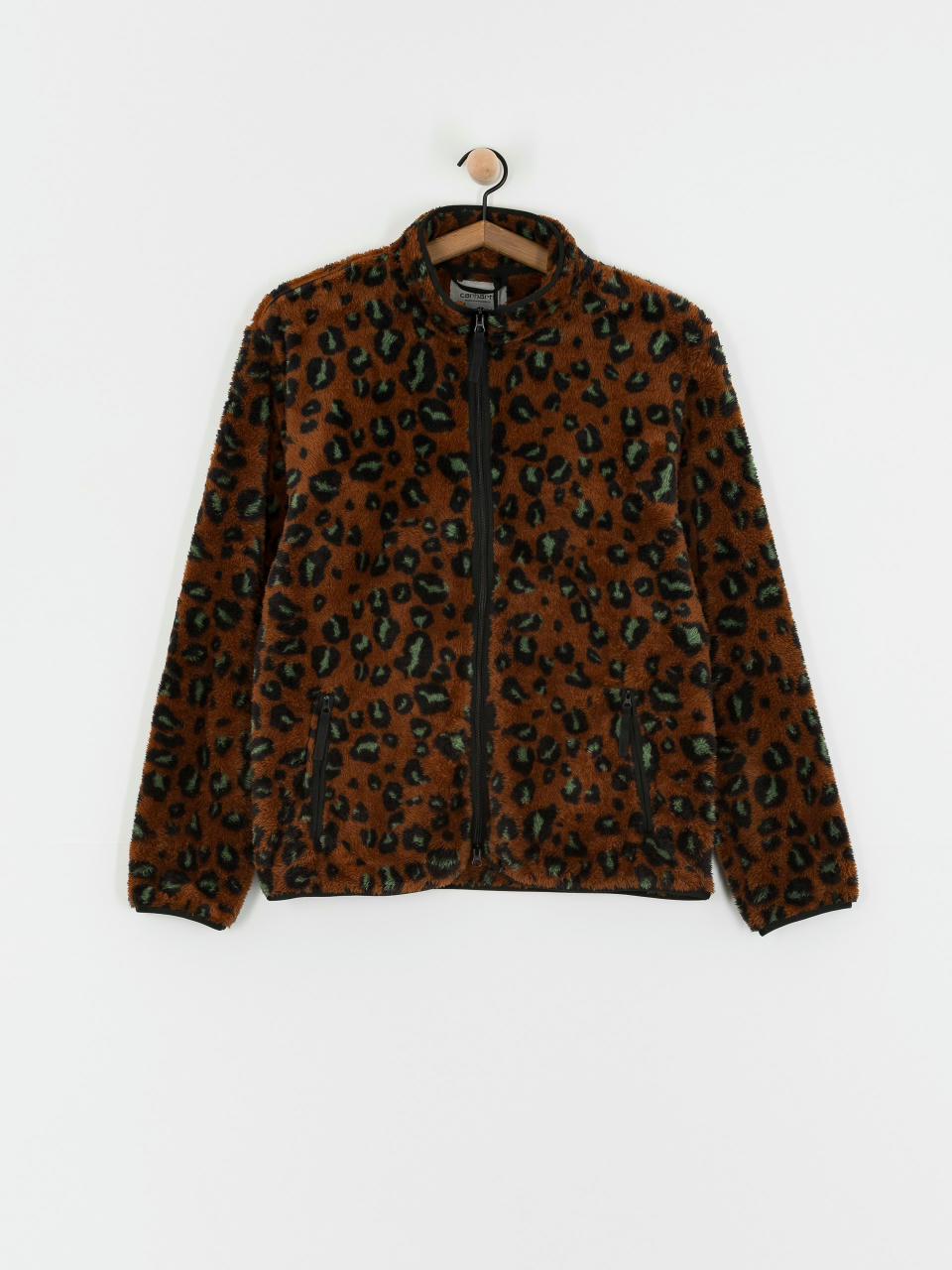 Mens Carhartt WIP Jebson Fleece (camo leo/tamarind/black)