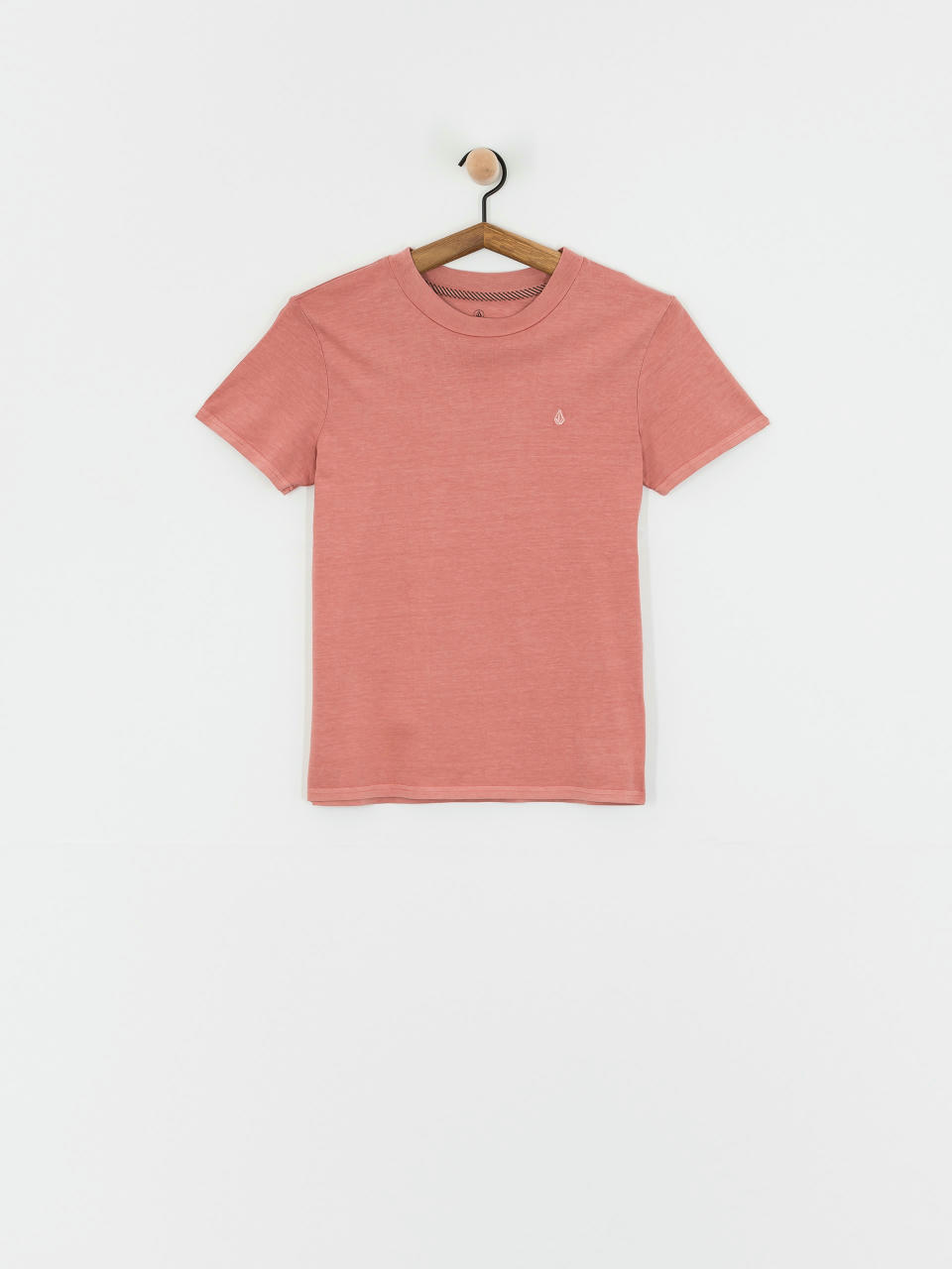 Volcom Solid Stone Emb T-shirt Wmn (mauve rose)