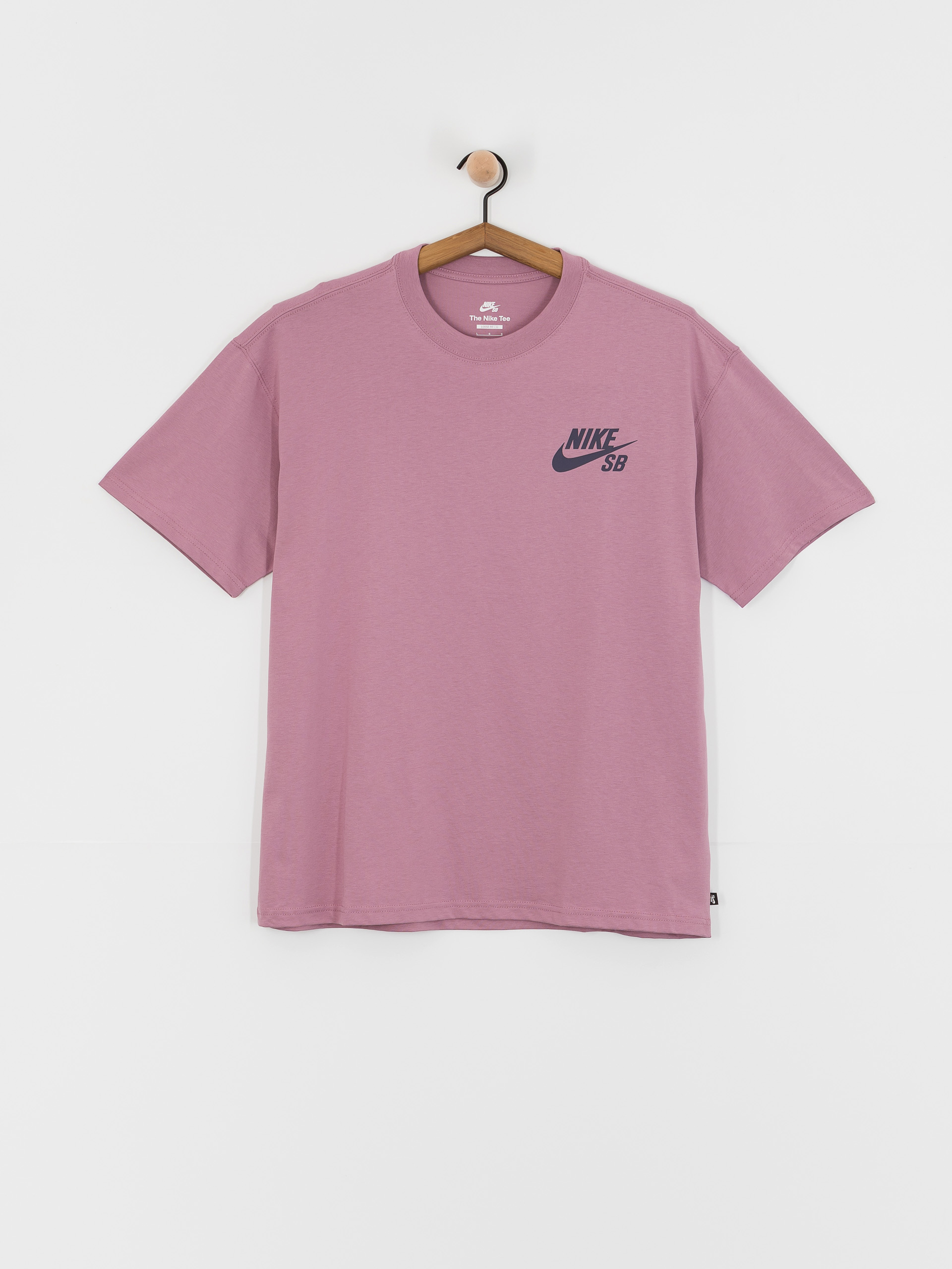 Nike SB Logo LBR T shirt pink plum dust