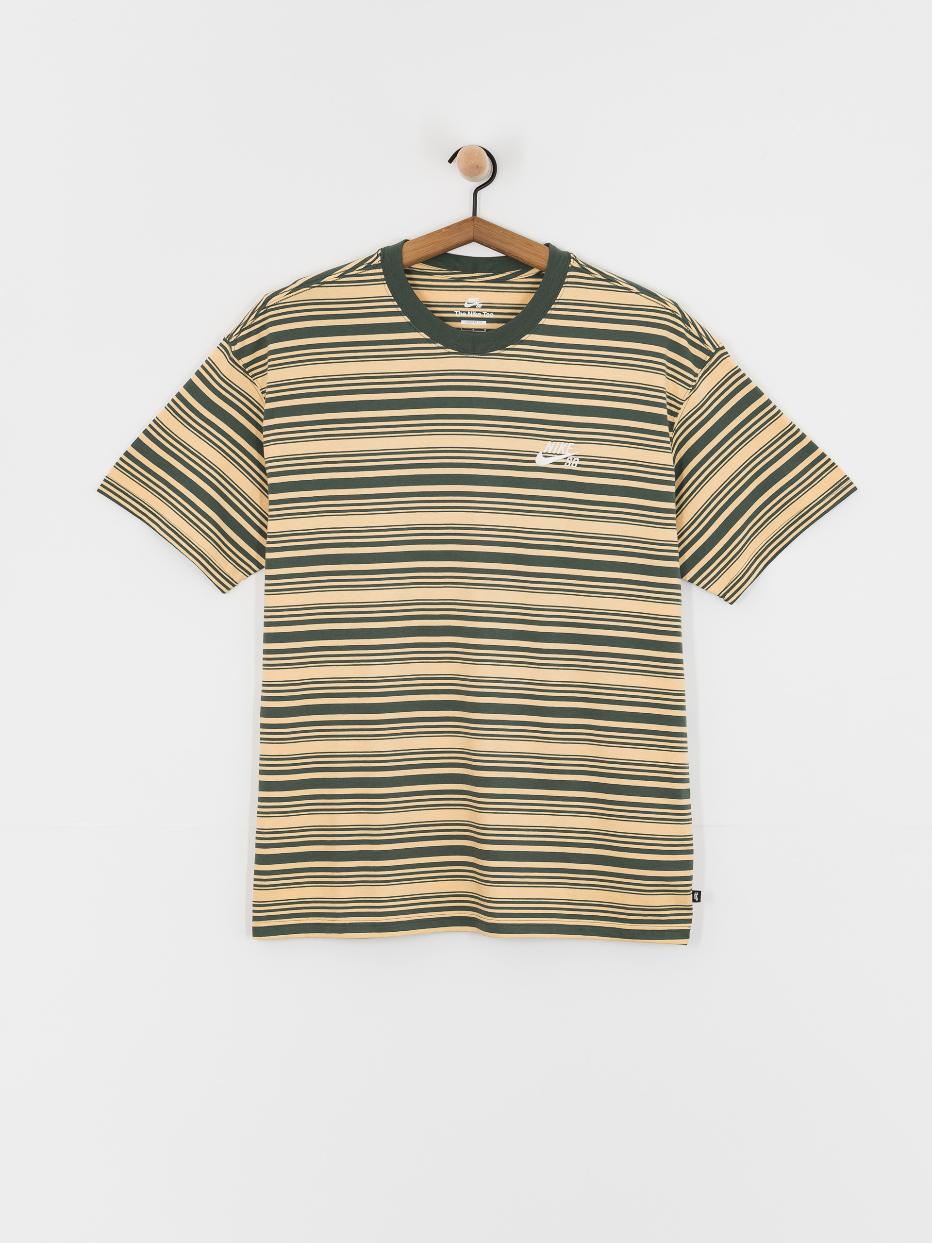 Nike striped t shirt best sale