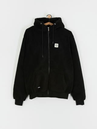 MassDnm Patch Teddy Zip Hoody Jacke (black)