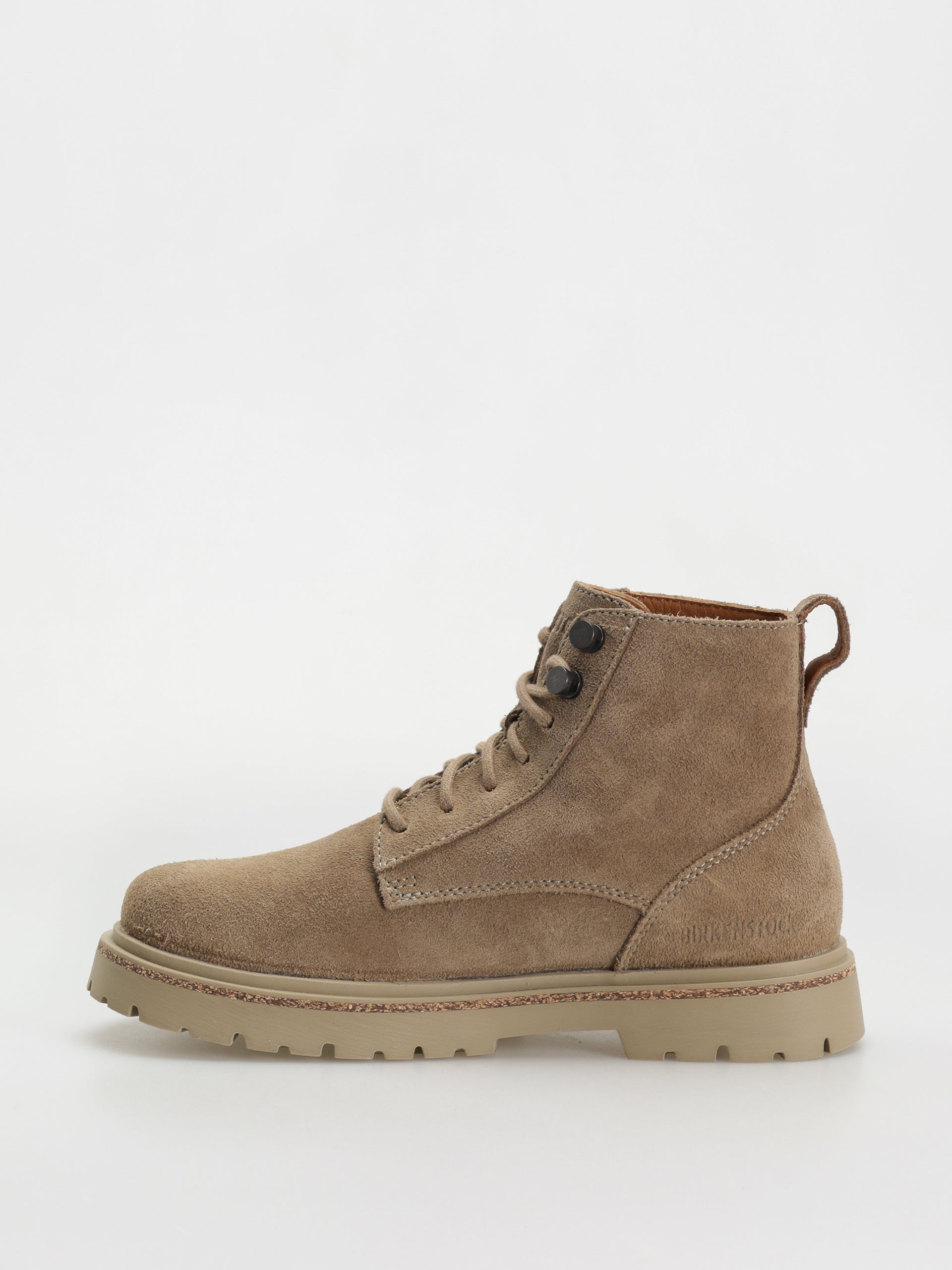 Birkenstock Highwood Lace Mid Suede Leather Narrow Wmn Schuhe (taupe)