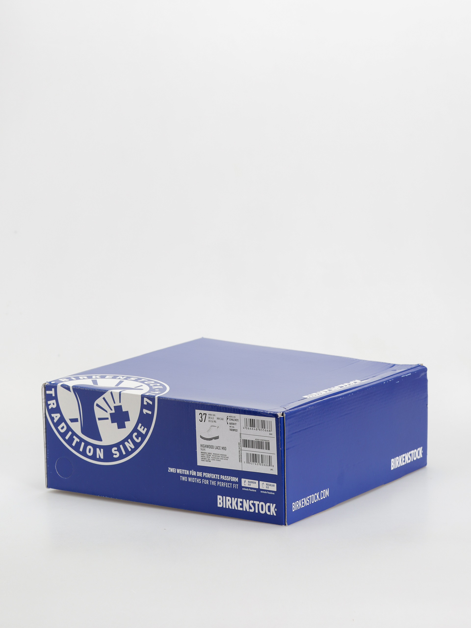 Birkenstock Highwood Lace Mid Suede Leather Narrow Wmn Shoes (taupe)