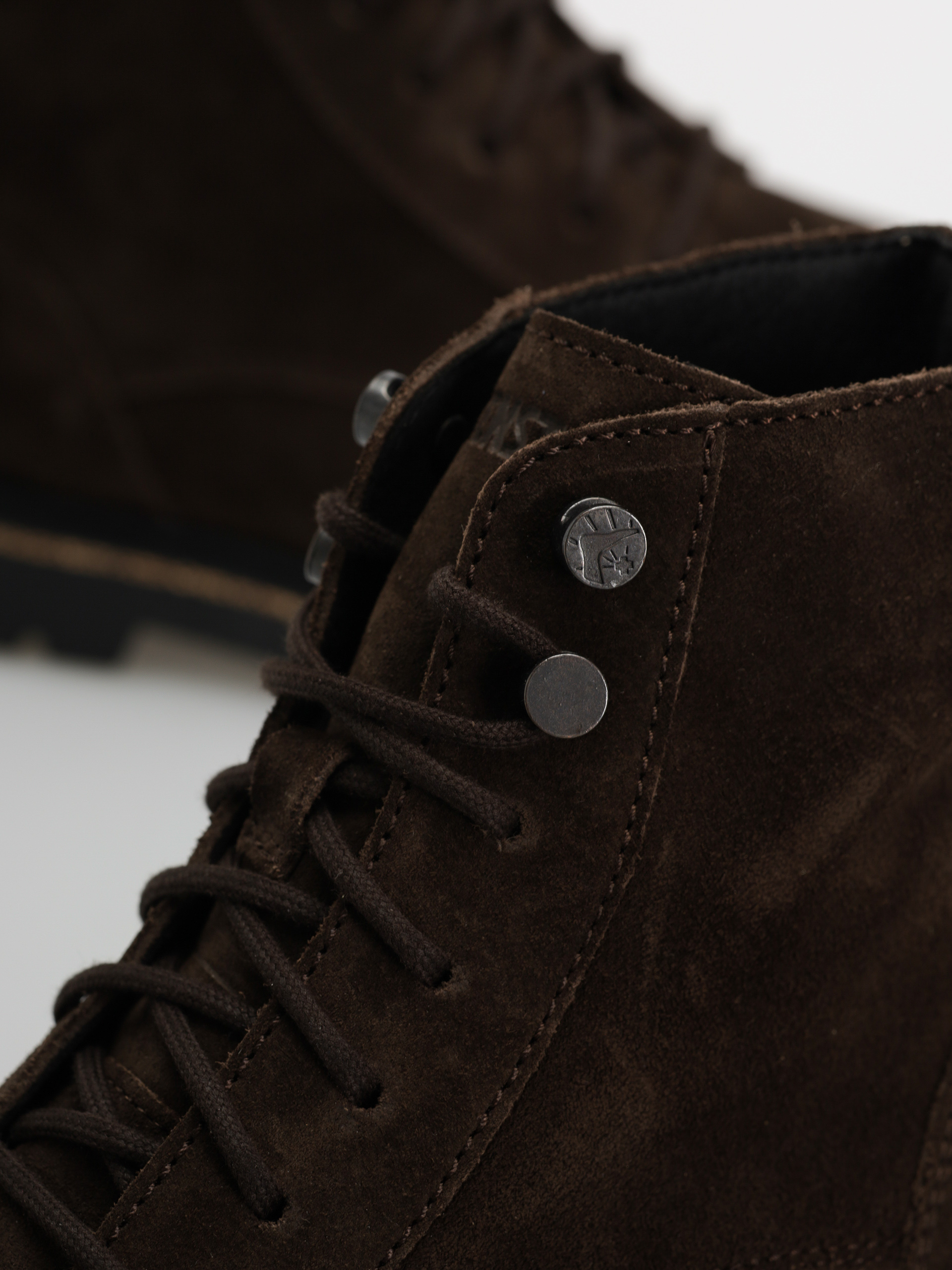 Birkenstock Highwood Lace Mid Suede Leather Regular Schuhe (mocha)