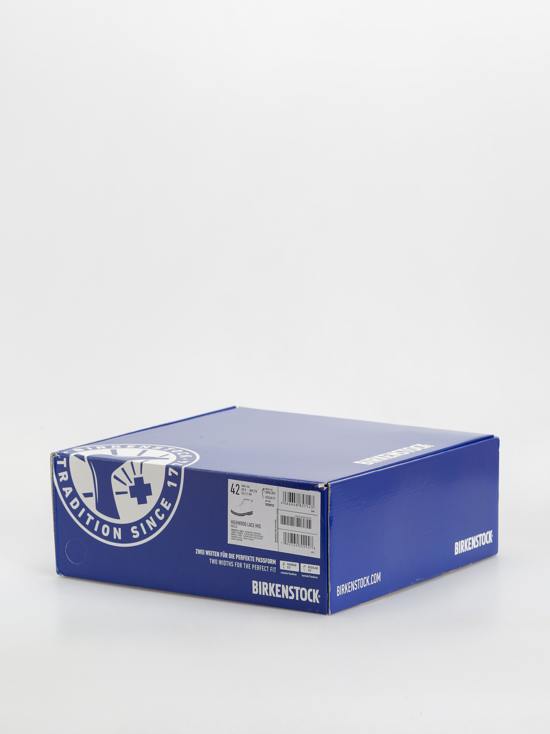 Birkenstock Highwood Lace Mid Suede Leather Regular Shoes (mocha)