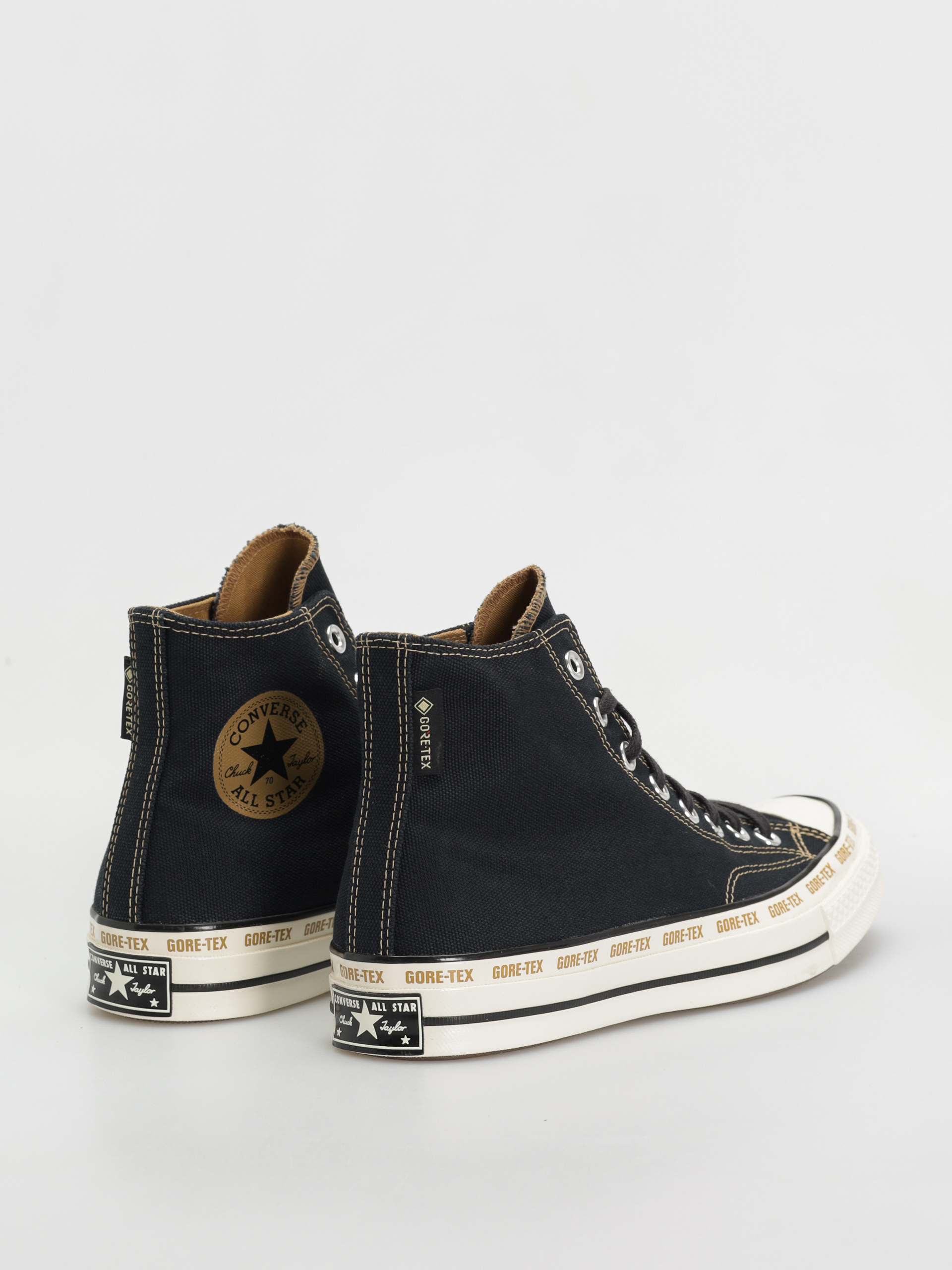 Converse Chuck 70 GTX Hi Chucks (black/toadstool tan/egret)