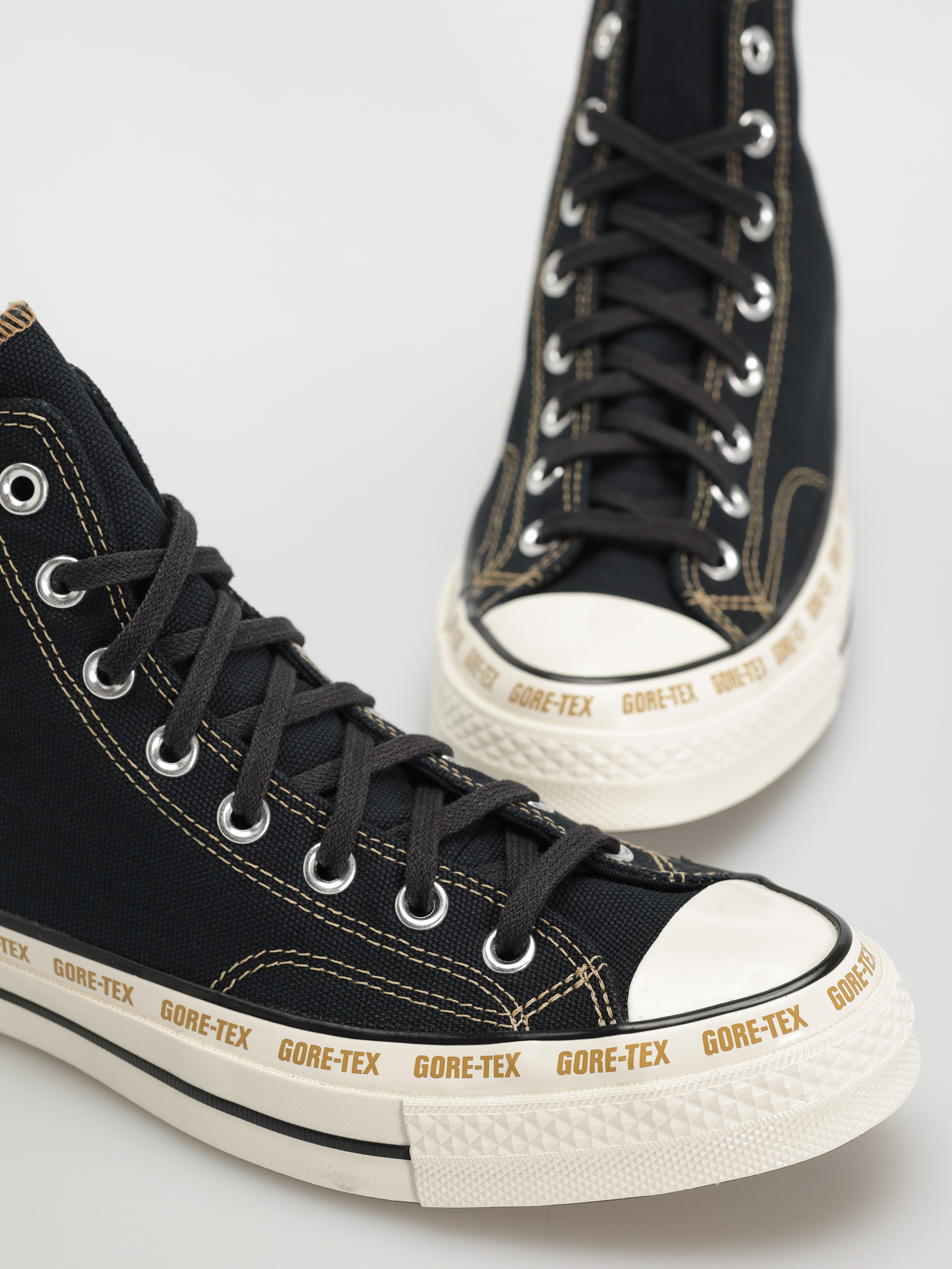 Converse Chuck 70 GTX Hi Chucks (black/toadstool tan/egret)