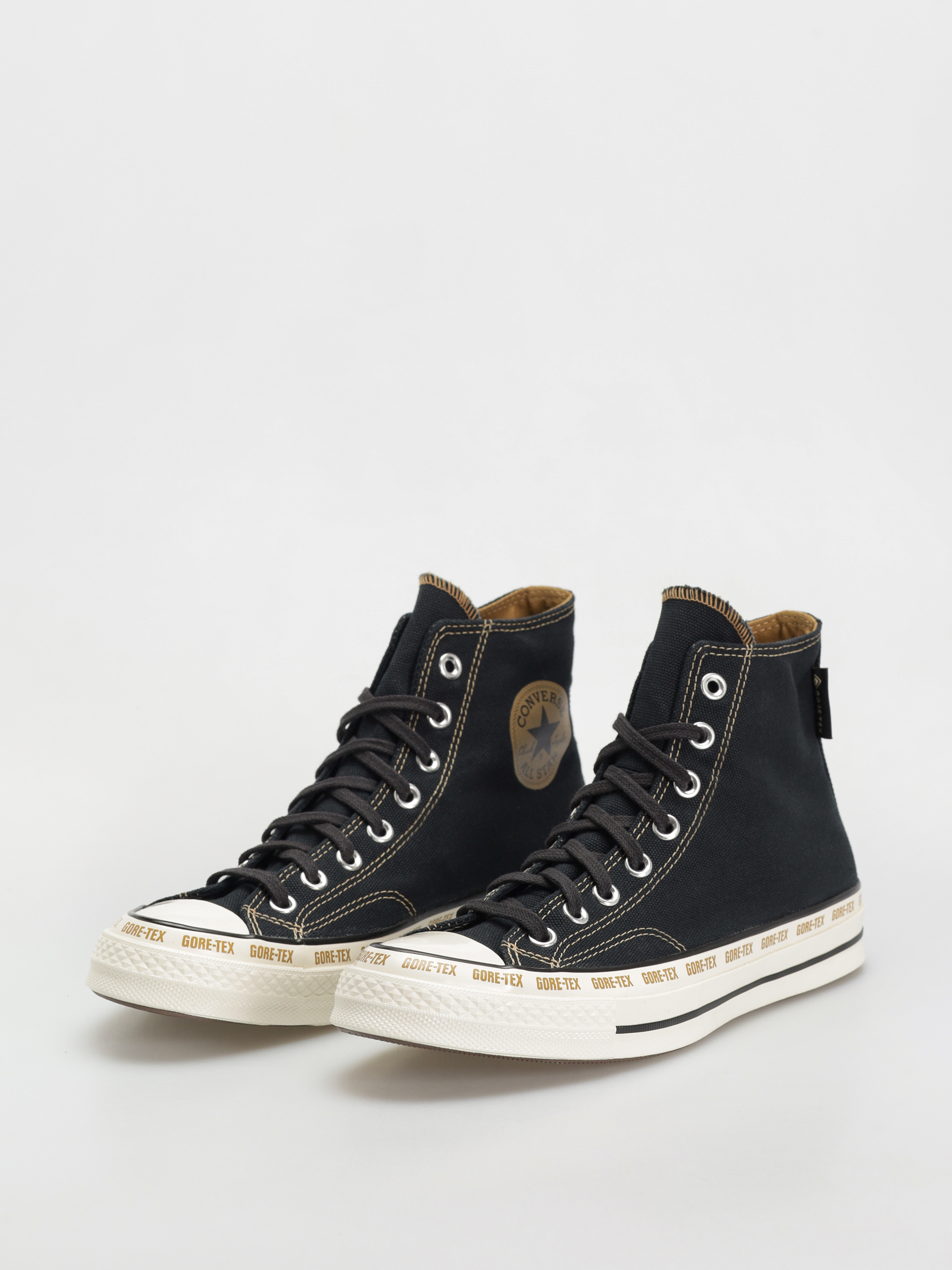Converse Chuck 70 GTX Hi Chucks (black/toadstool tan/egret)