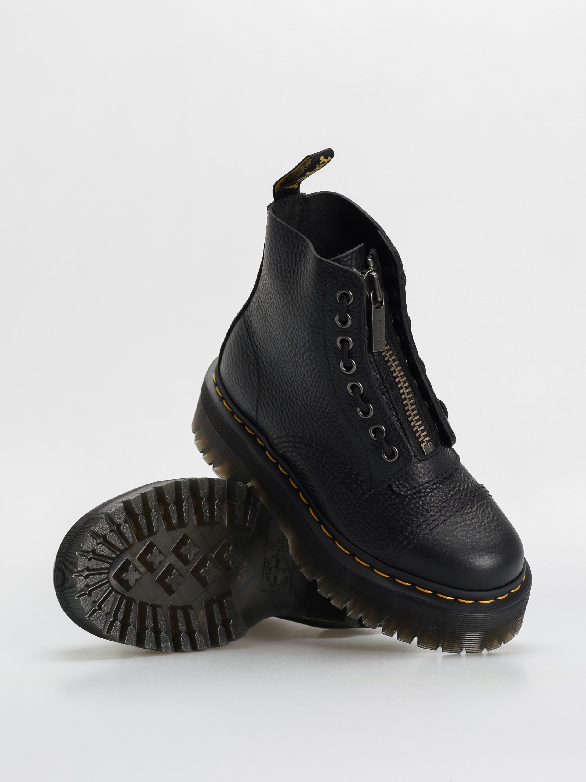 Dr. Martens Sinclair Shoes (black milled nappa)