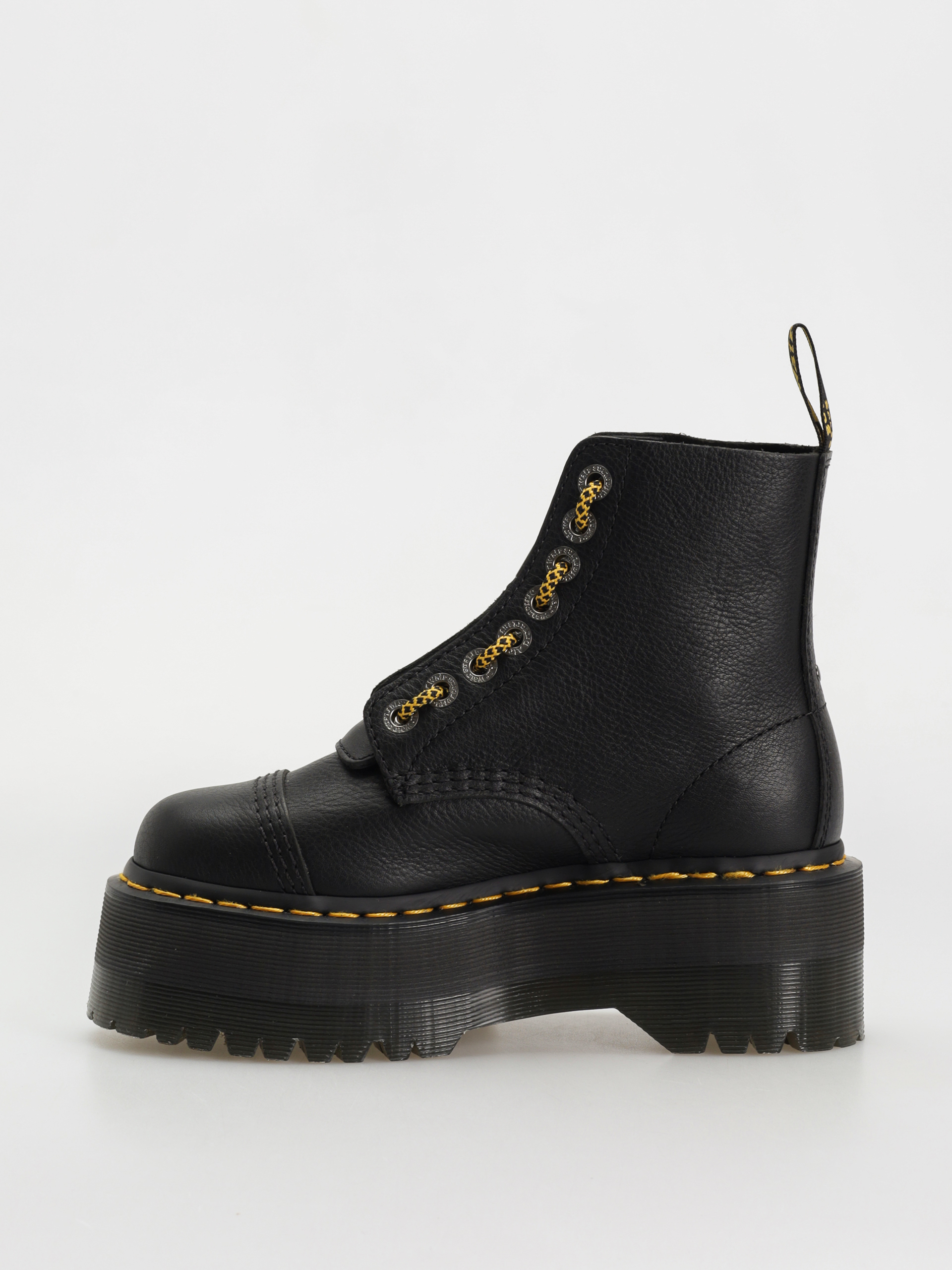 靴 Dr.Martins SINCLAIR MAX DR. MARTENS SINCLAIR MAX BLACK MILLED LEATHER – That Shoe Lady