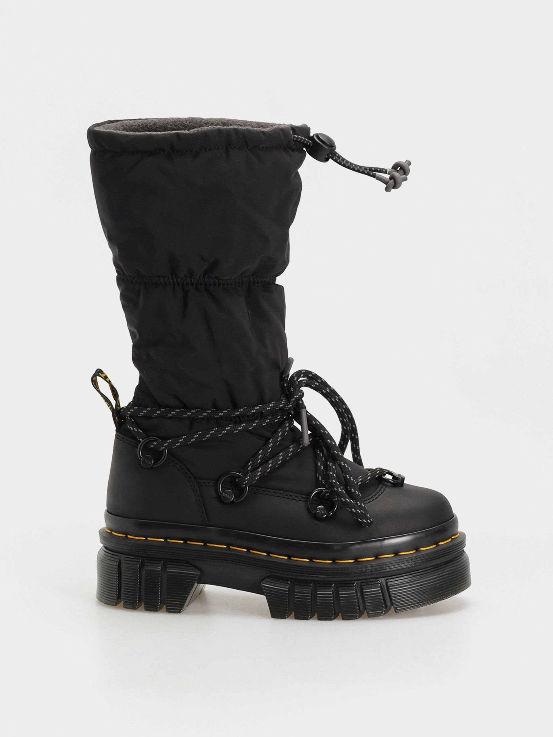 Dr. Martens Audrick Padded Hi Wmn Shoes (black snowplow wp/soft poly)