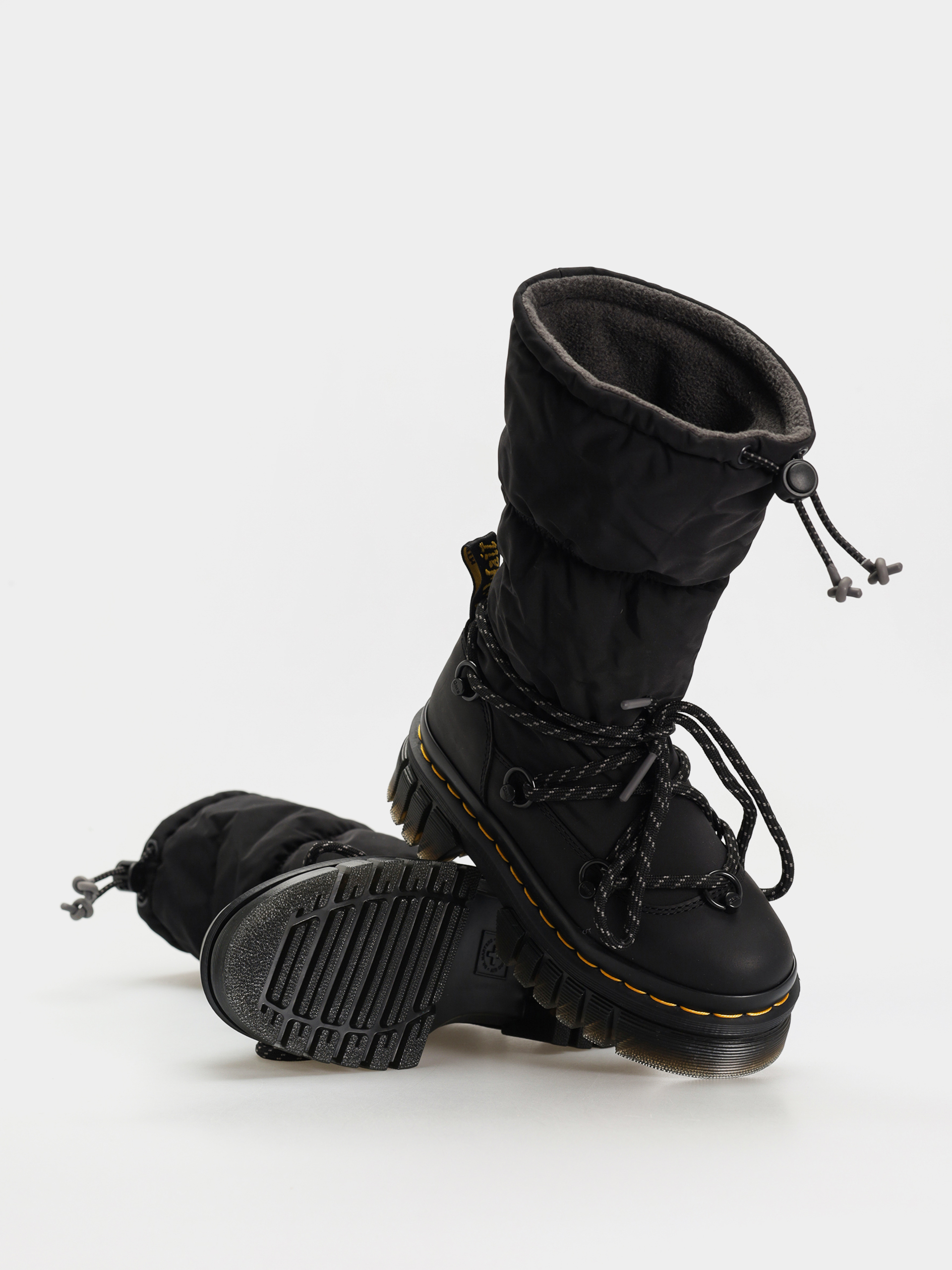 Dr. Martens Audrick Padded Hi Wmn Shoes (black snowplow wp/soft poly)