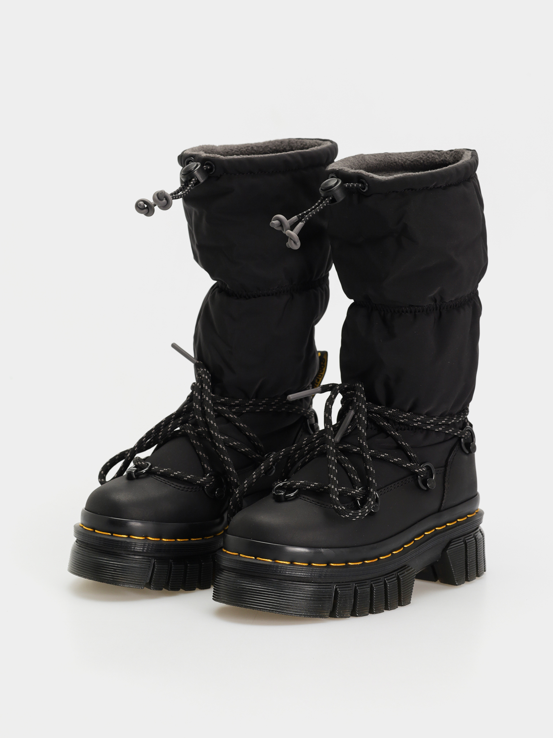 Dr. Martens Audrick Padded Hi Wmn Shoes (black snowplow wp/soft poly)