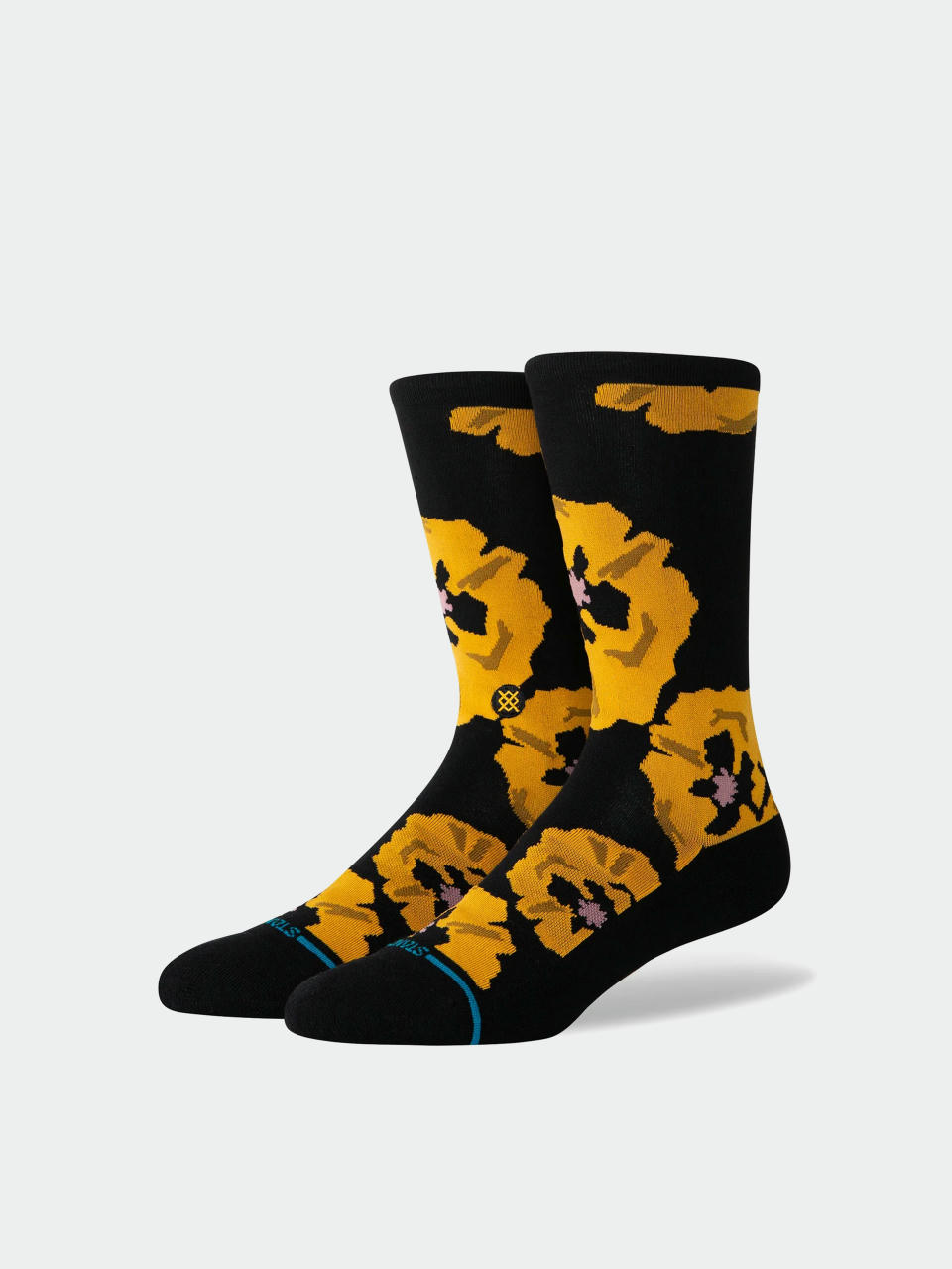 Stance Poppyland Crew Socks (black)