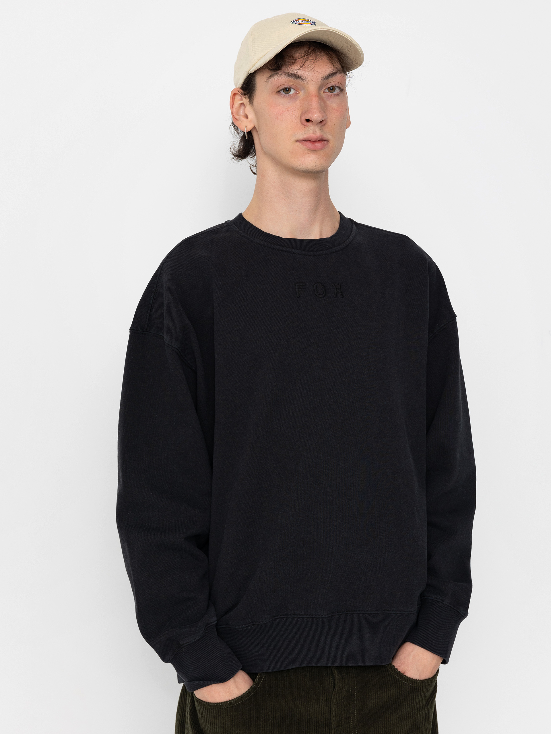 Fox Sweatshirt Wordmark (black)