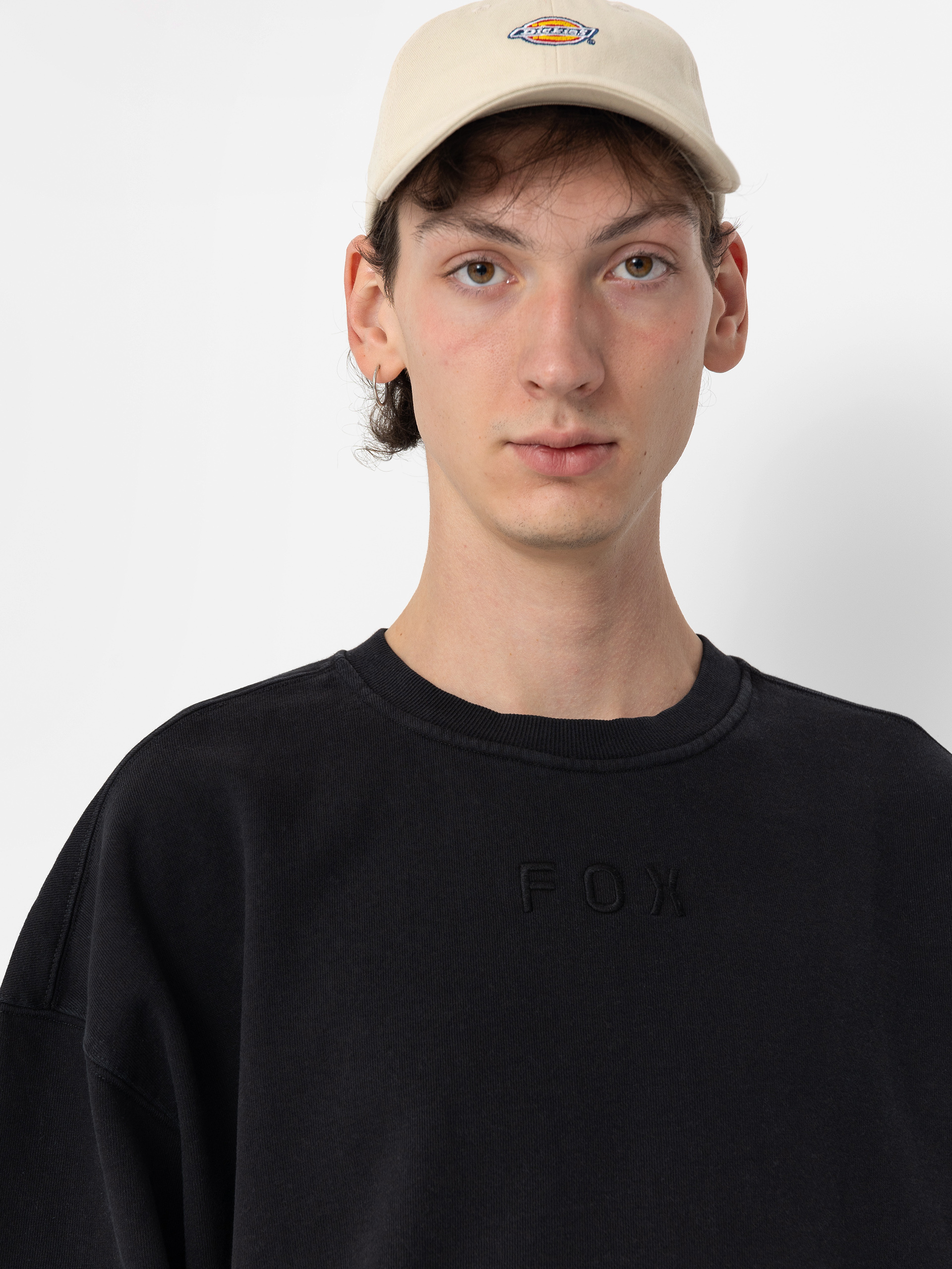 Fox Sweatshirt Wordmark (black)