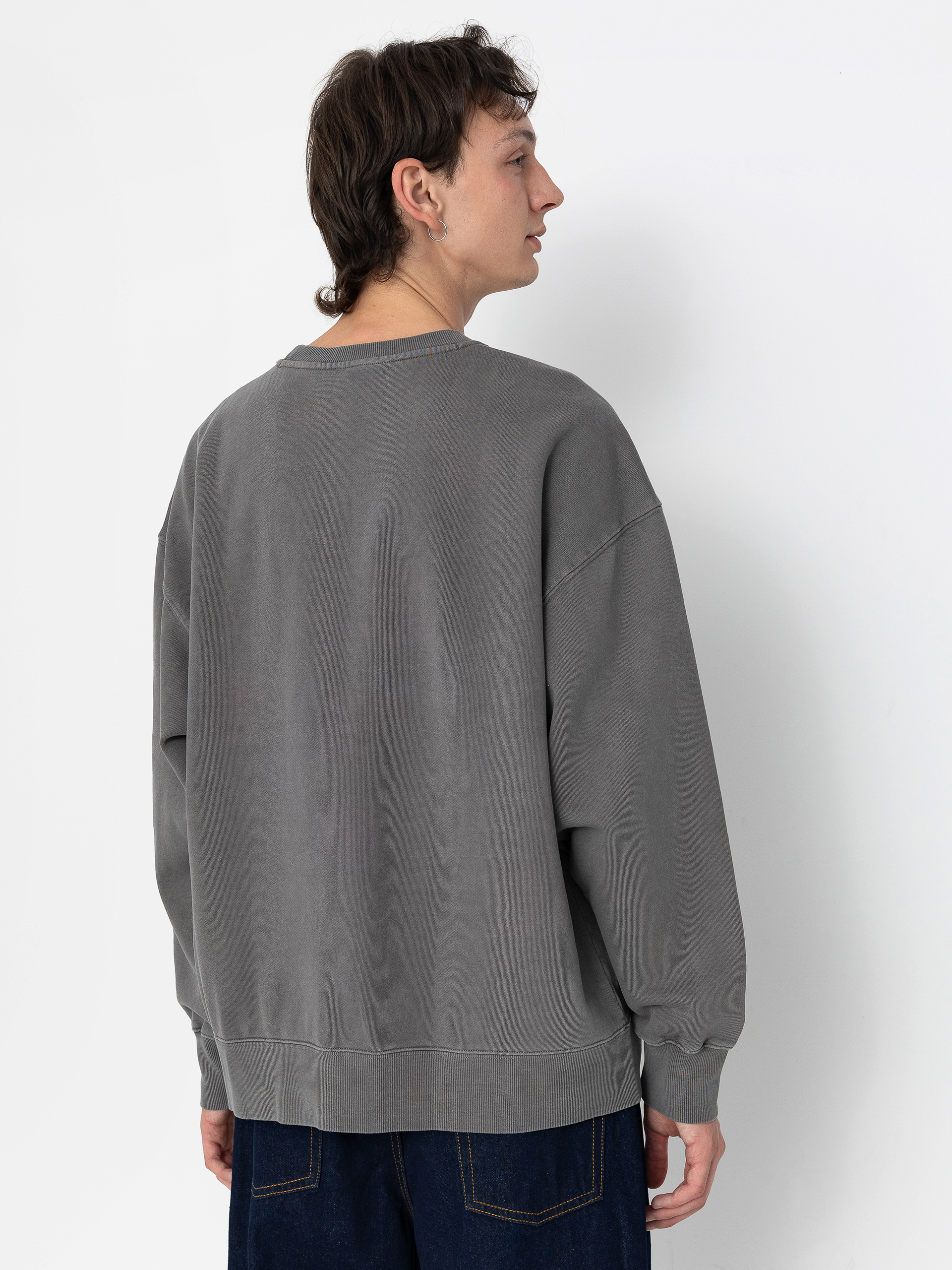 Fox Sweatshirt Wordmark (petrol)