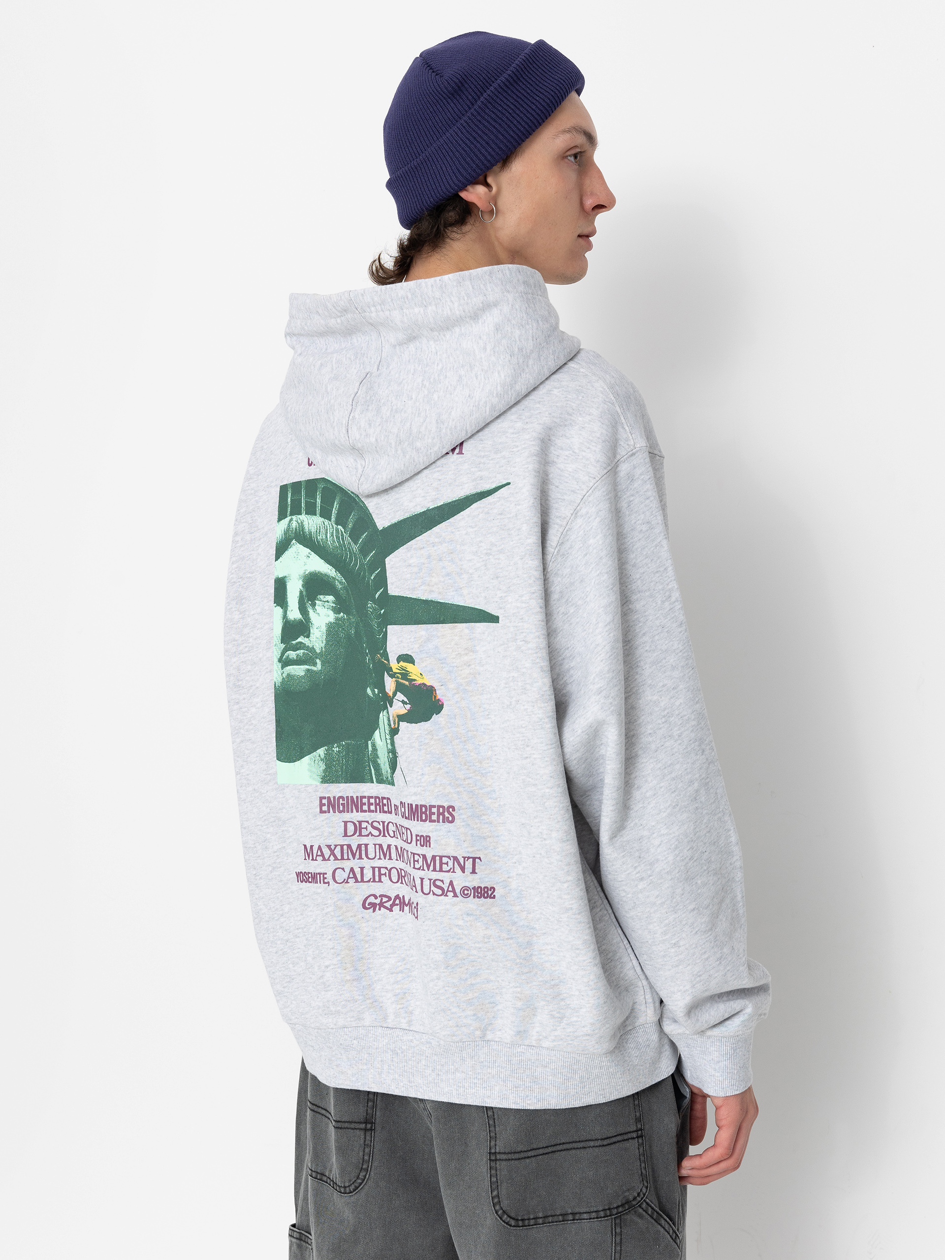 Gramicci Hoodie Liberty HD (grey heather)